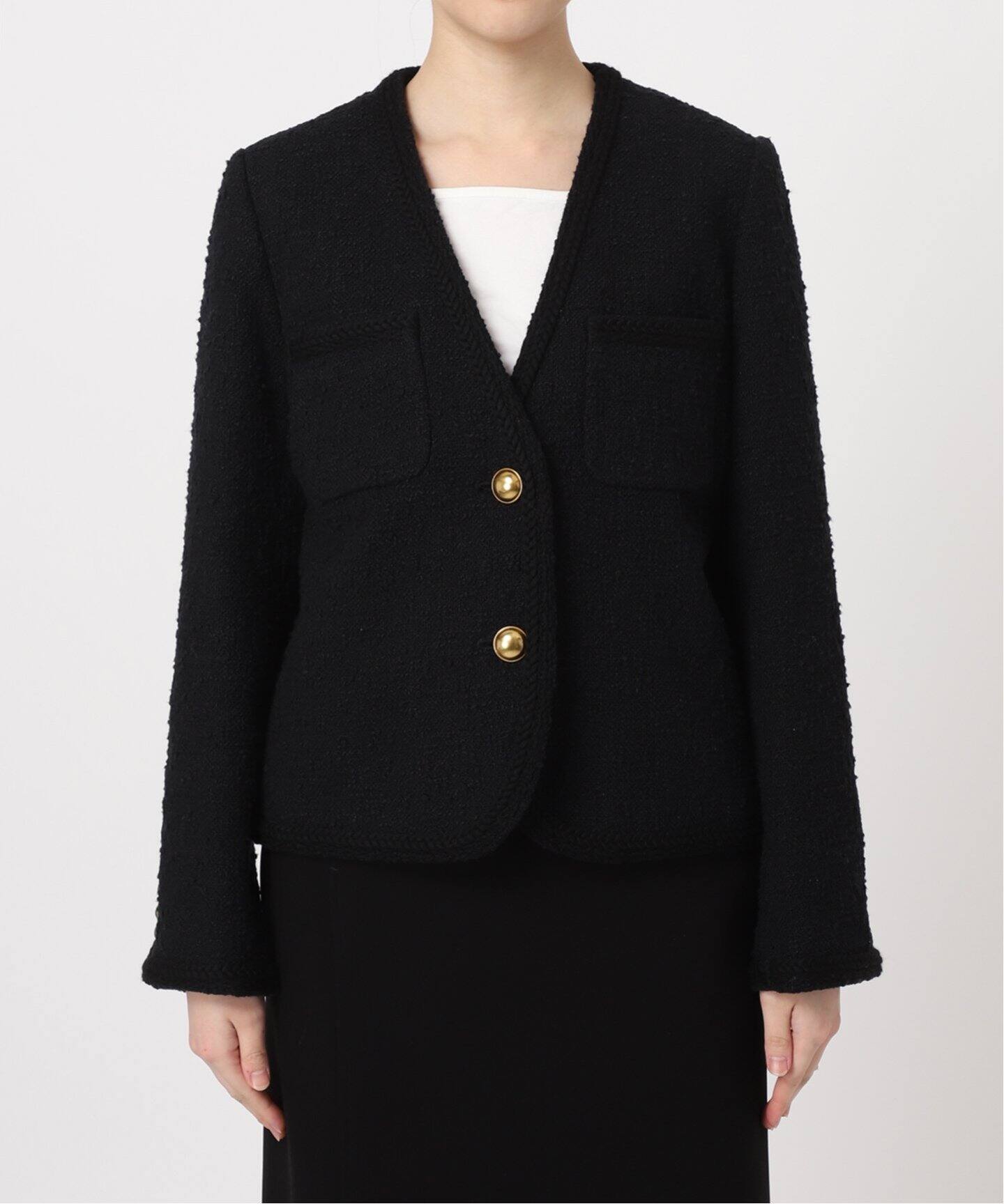 Original Yarn Tweed Jacket（その他ジャケット・スーツ）｜L  