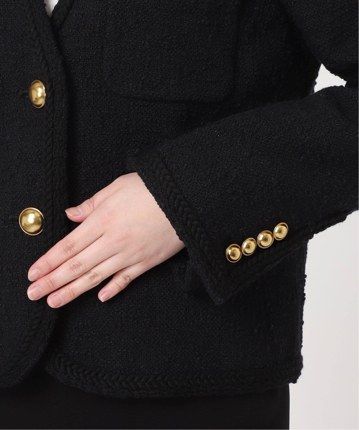 Original Yarn Tweed Jacket（その他ジャケット・スーツ）｜L 