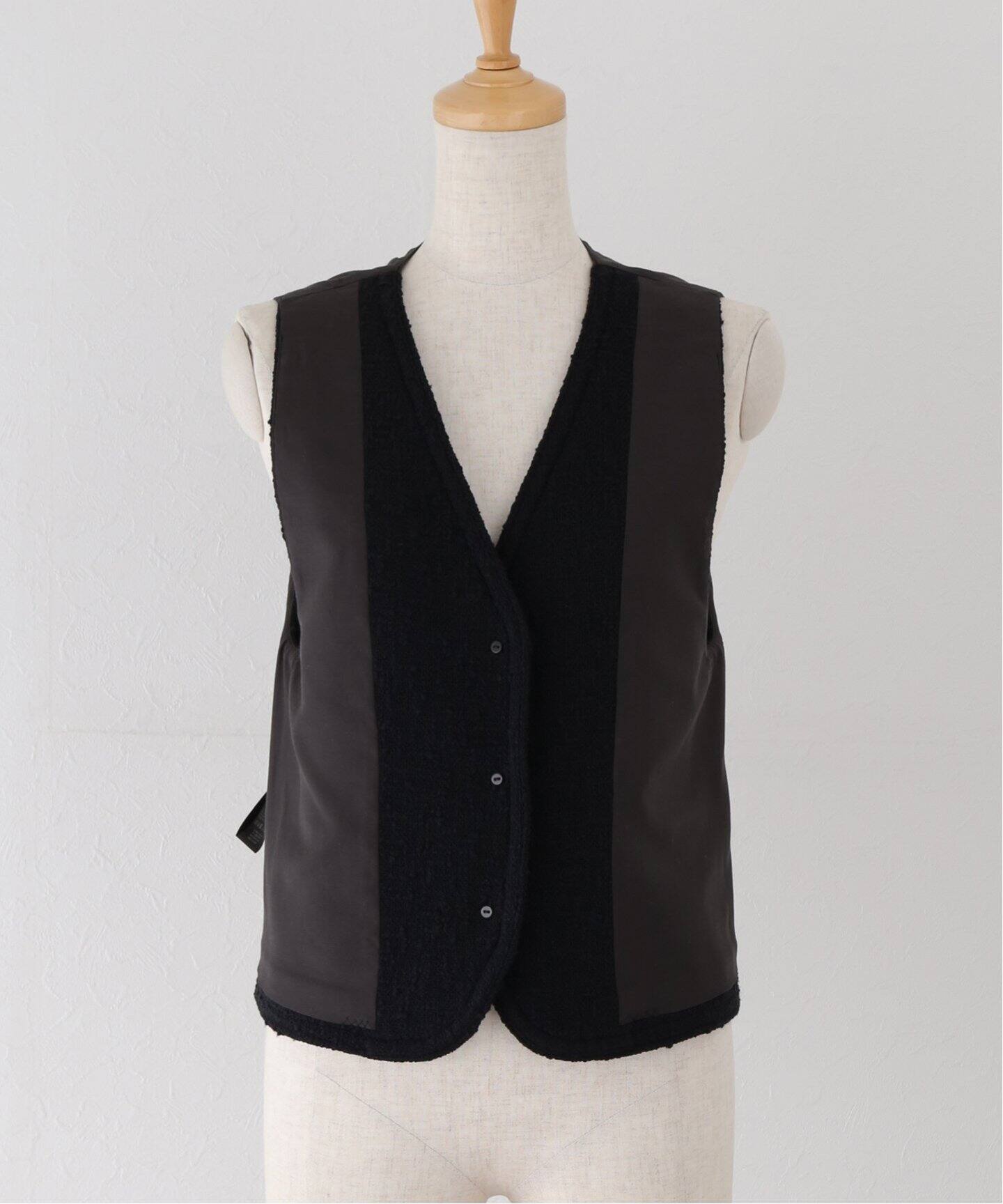 Original Yarn Tweed Vest（スーツベスト）｜L