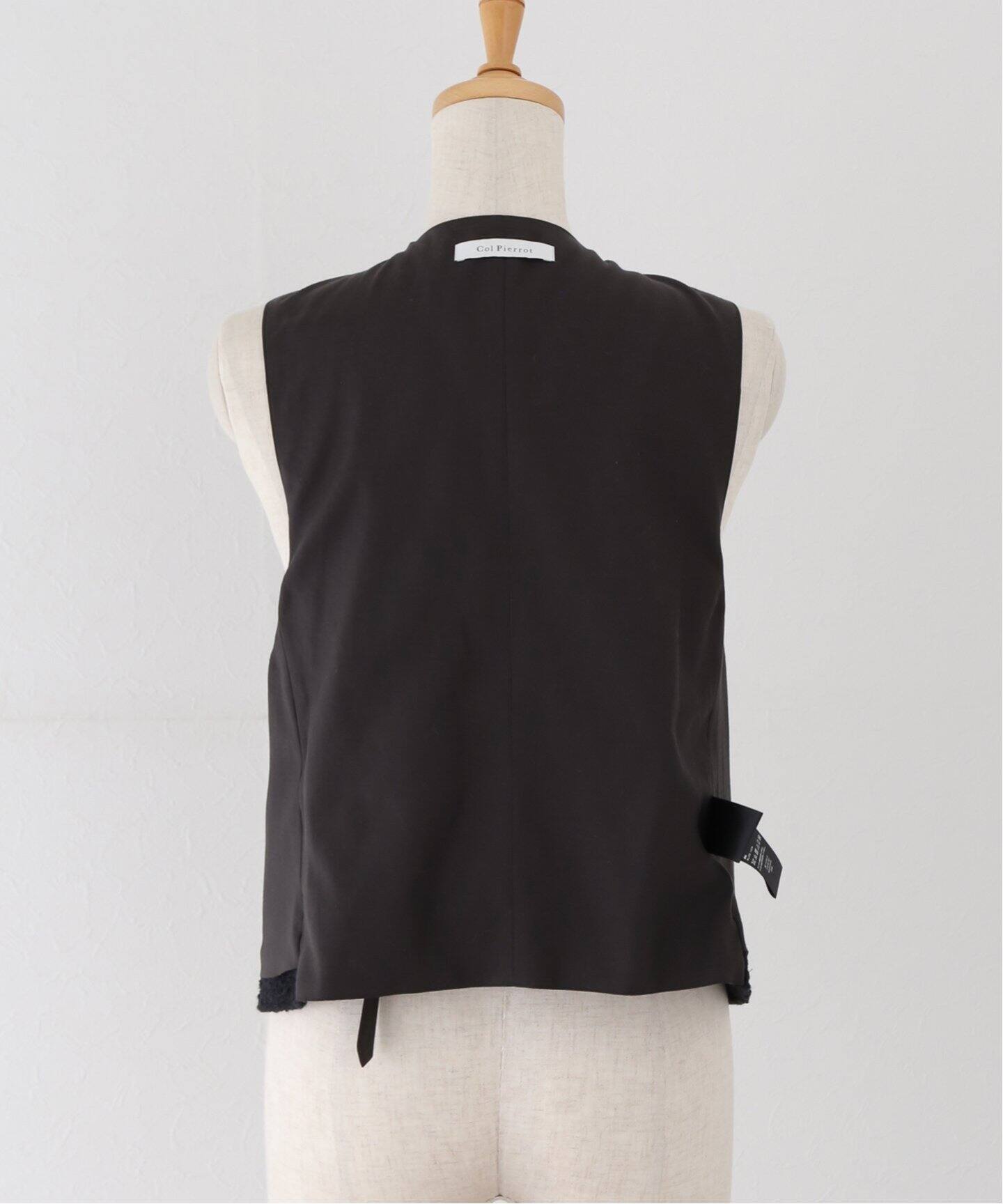 Original Yarn Tweed Vest（スーツベスト）｜L