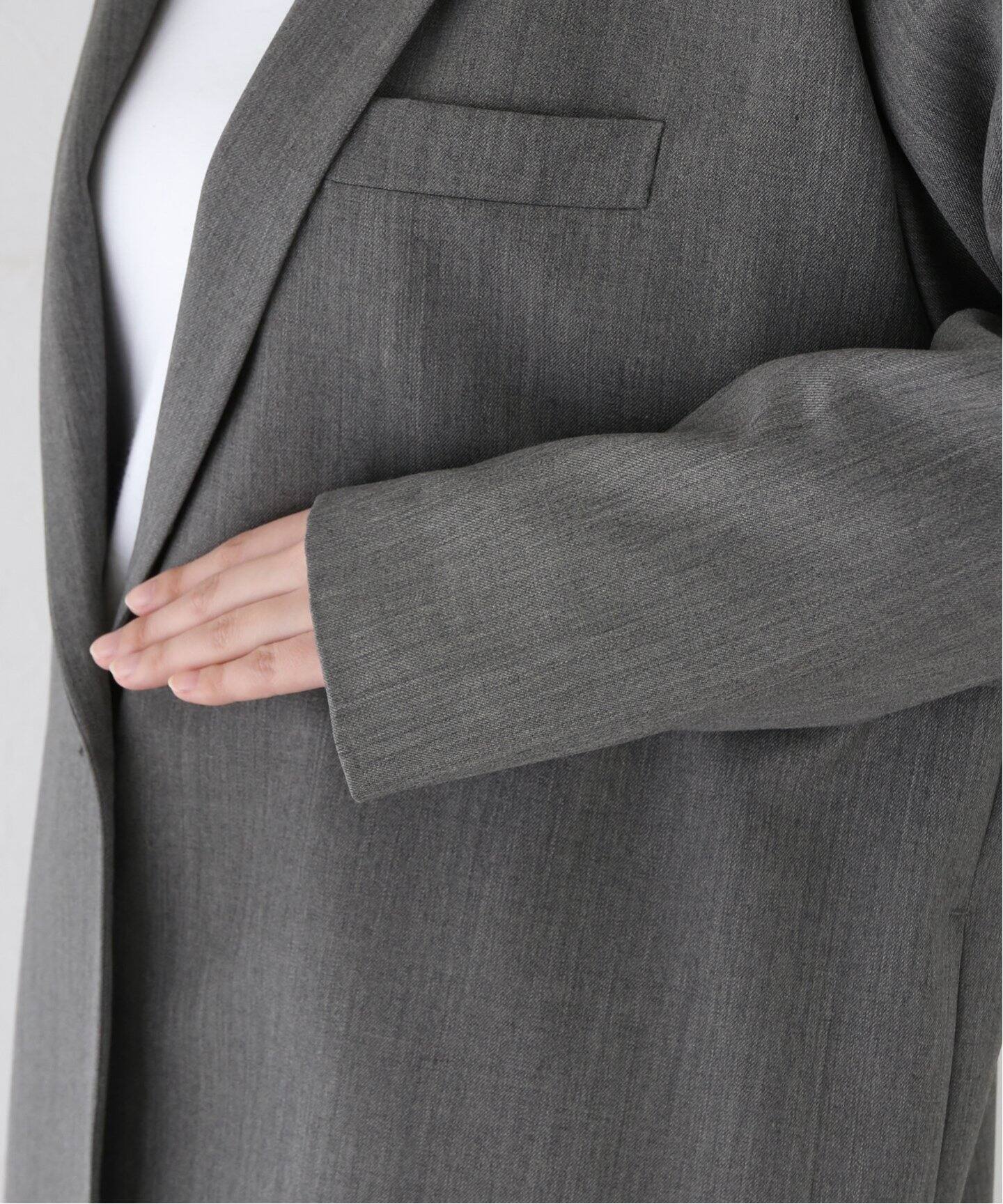 Wool Gabardine Relax Jacket（テーラードジャケット）｜L