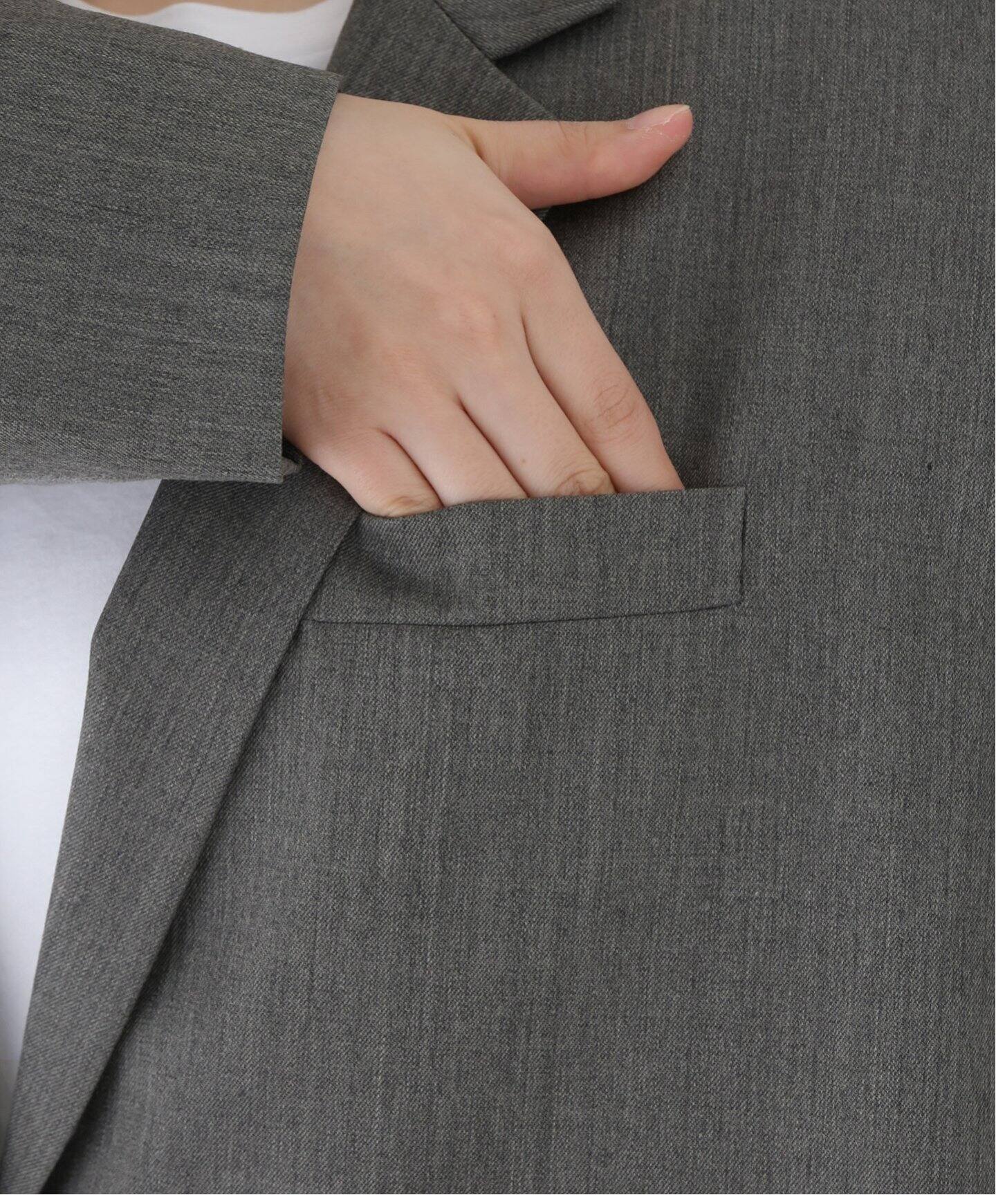 Wool Gabardine Relax Jacket（テーラードジャケット）｜L