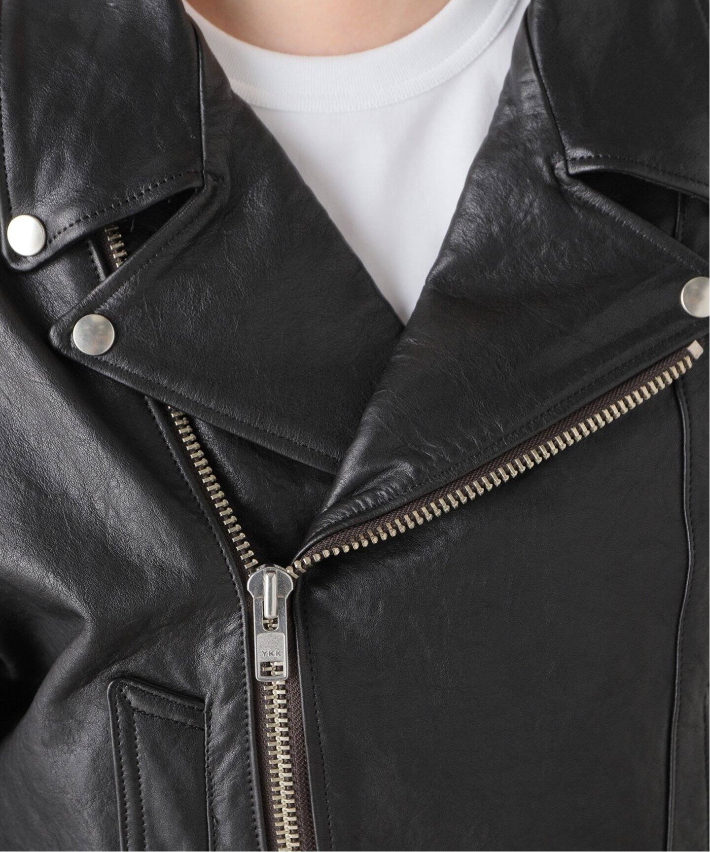 LISIERE Riders Jacket（レザージャケット）｜L