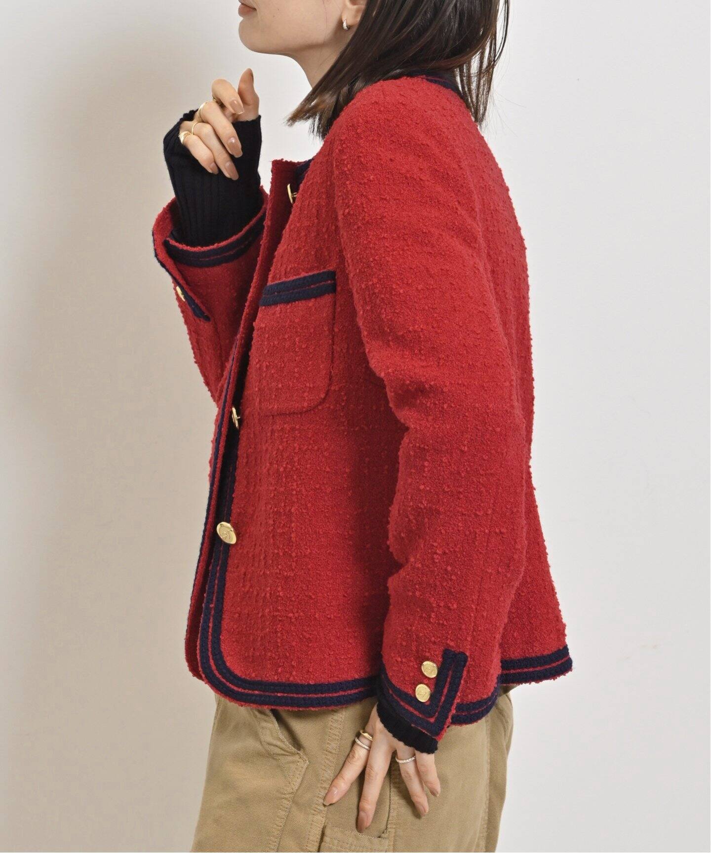TWEED JACKET（その他ジャケット・スーツ）｜L
