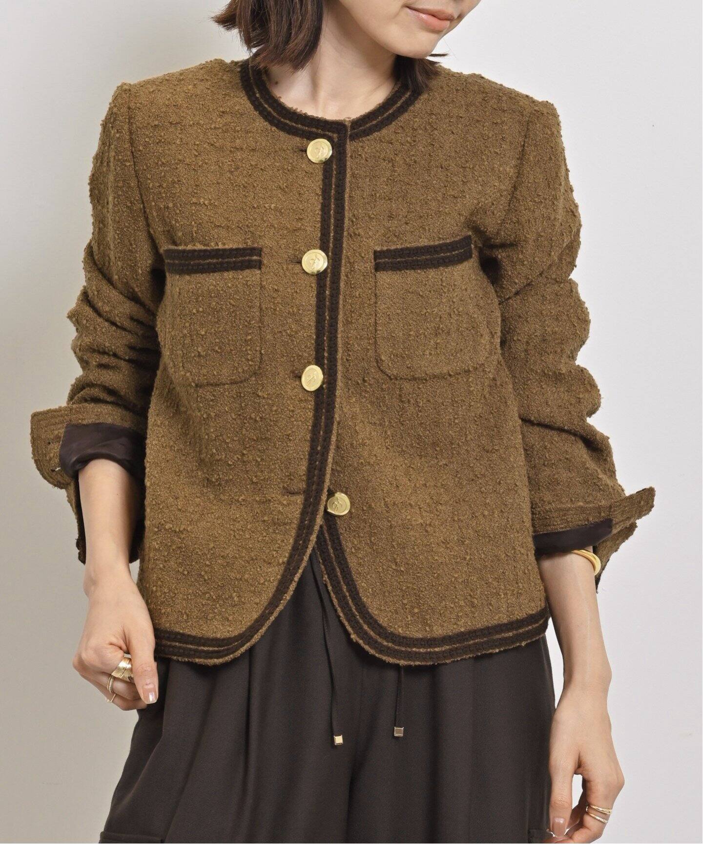 TWEED JACKET（その他ジャケット・スーツ）｜L 