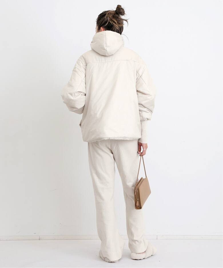 ORDINARY JOY/オーディナリー ジョイ】COCOON HOODIE BLOUSON（中綿 