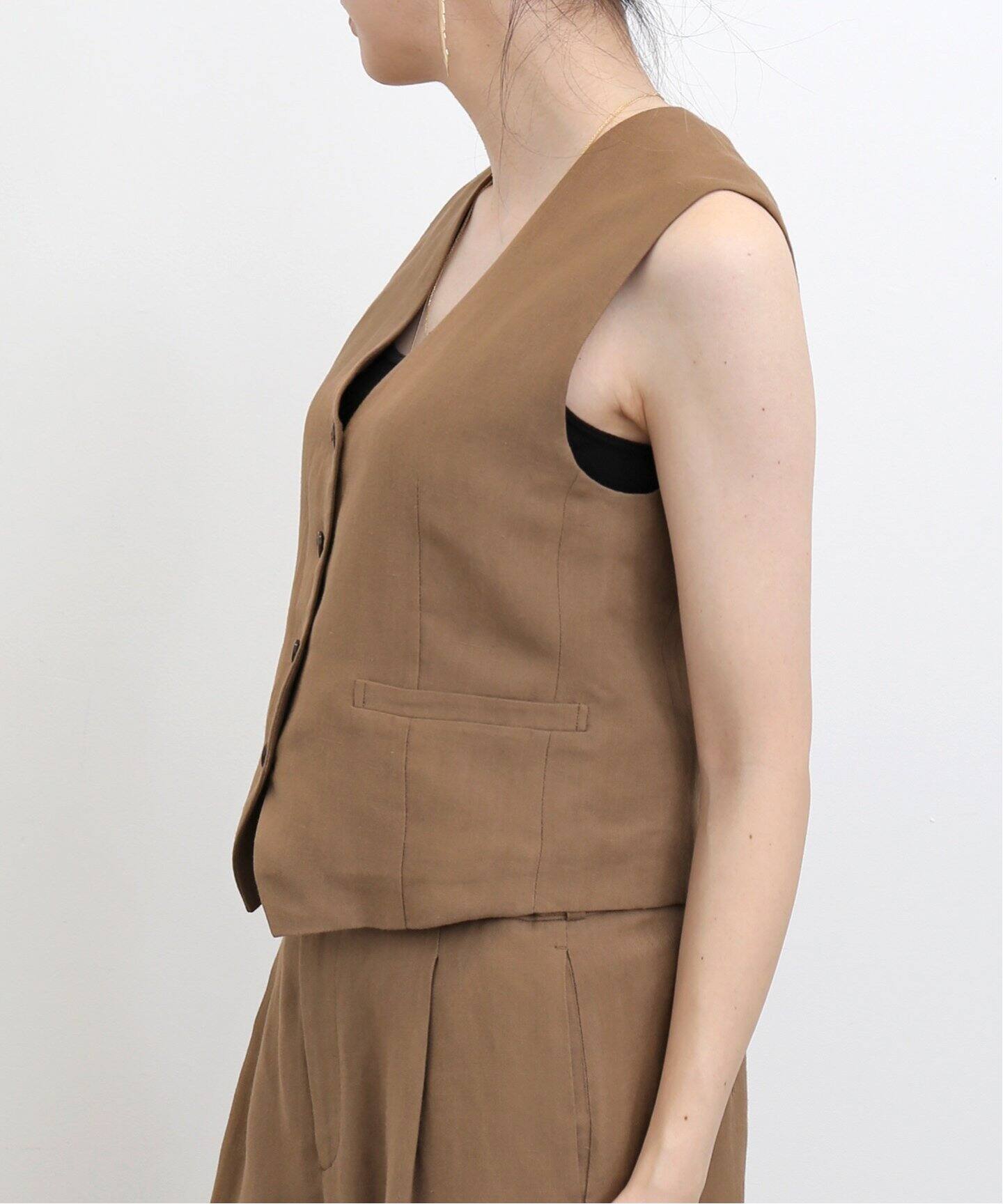 CANGIOLI Vest（スーツベスト）｜L