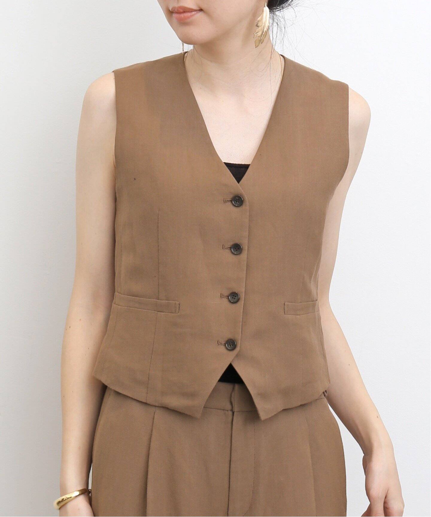 CANGIOLI Vest（スーツベスト）｜L