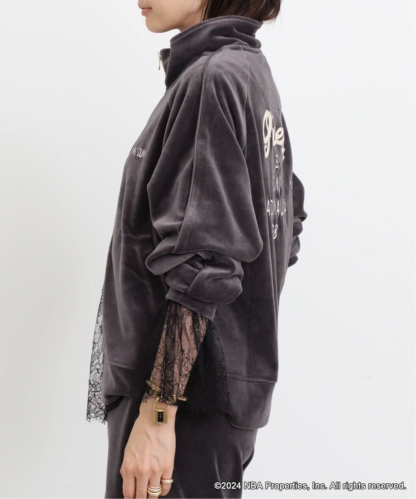 OFF THE COURT by NBA / オフ ザ コート バイ NBA】Velor Jersey  