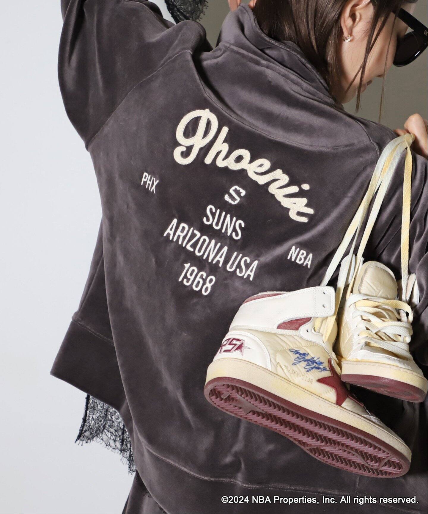 OFF THE COURT by NBA / オフ ザ コート バイ NBA】Velor Jersey  