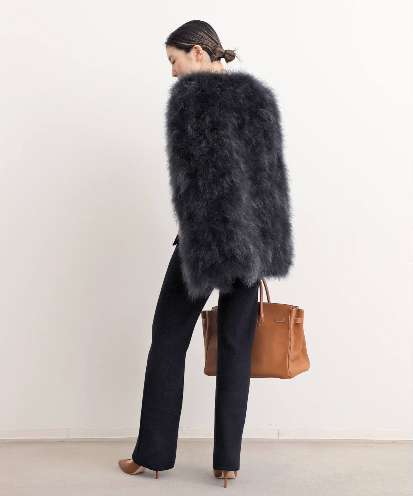 YVES SALOMON/イヴ サロモン】 CAPE JACKET（その他ジャケット・スーツ  