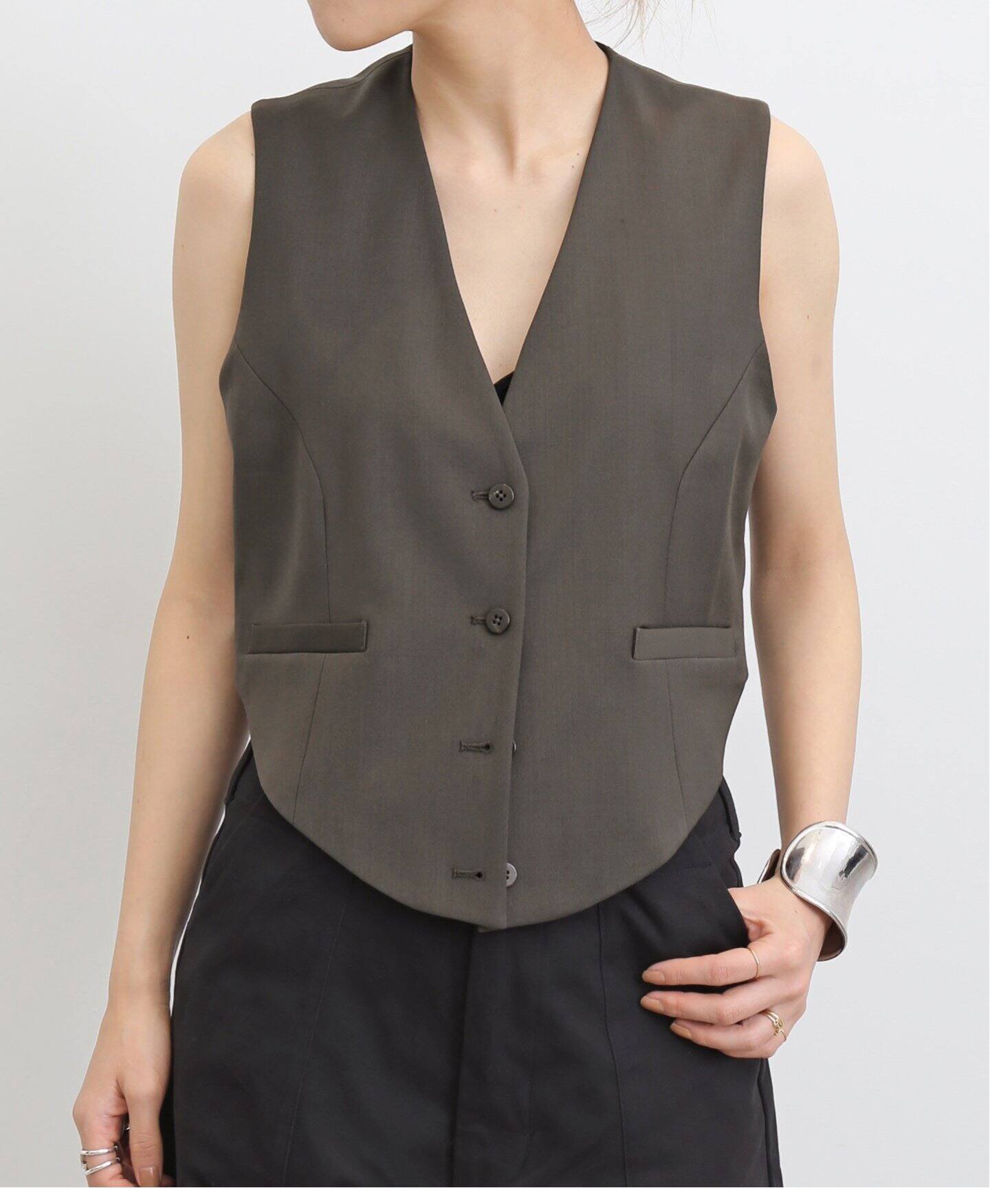 KALLMEYER/カルメイヤー】 BODICE SUIT VEST（スーツベスト）｜L 