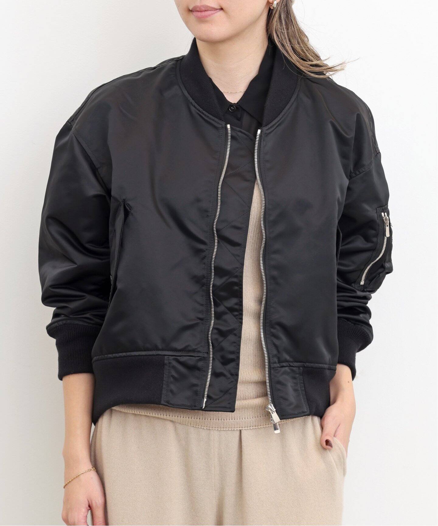 Col Pierrot/コル ピエロ】 SHORT MA-1（MA-1）｜L 