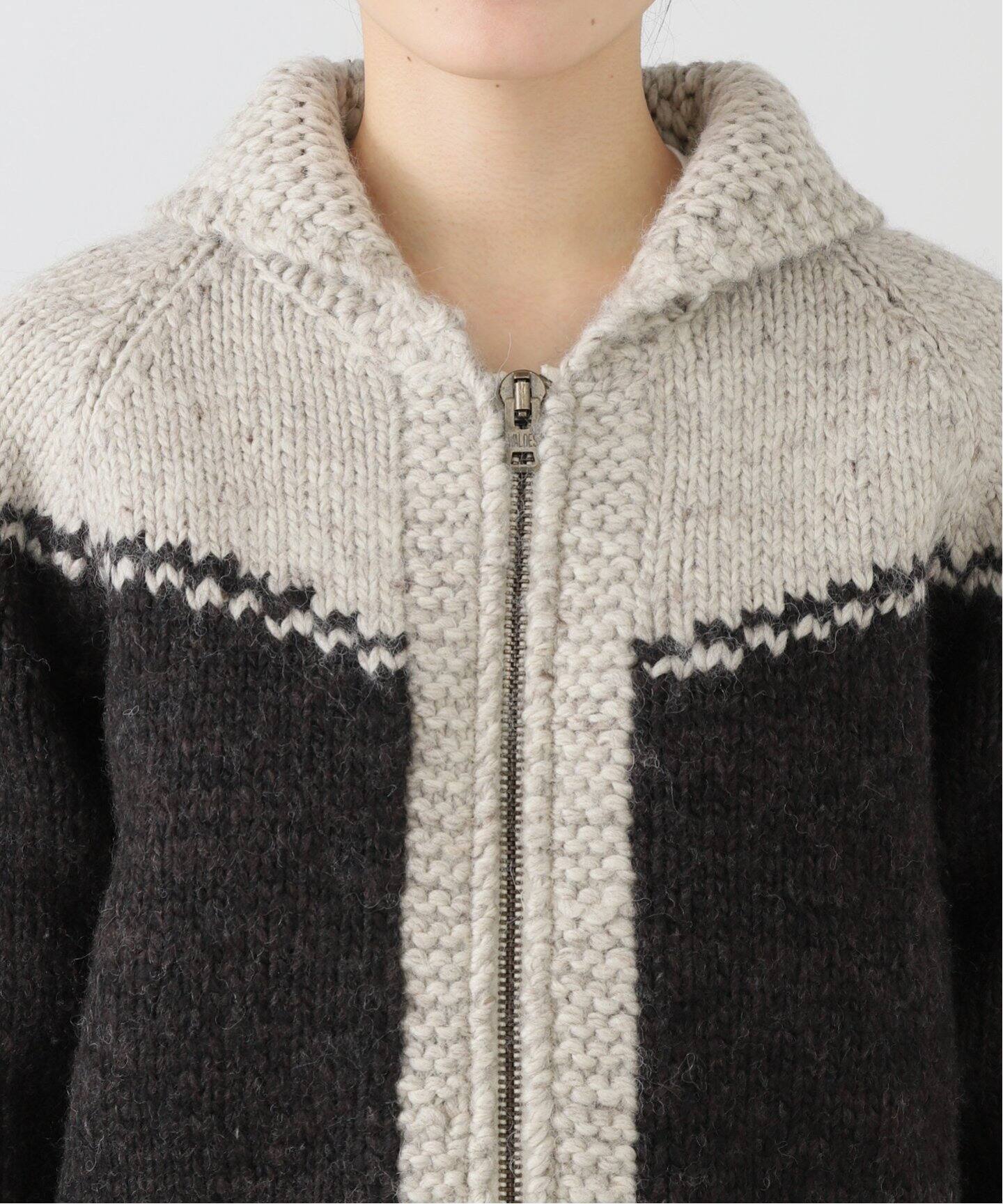 MADISON BLUE/マディソン ブルー】 HAND-KNITTED HELLO COWICHAN  