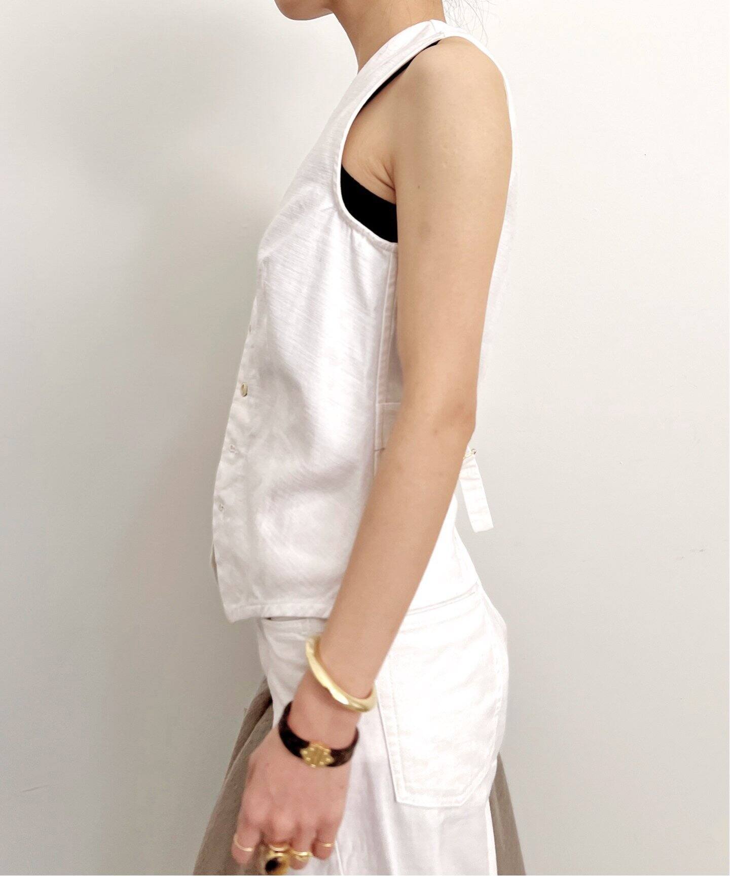 MADISON BLUE/マディソン ブルー】 SLIM FIT VEST（ジレ）｜L 