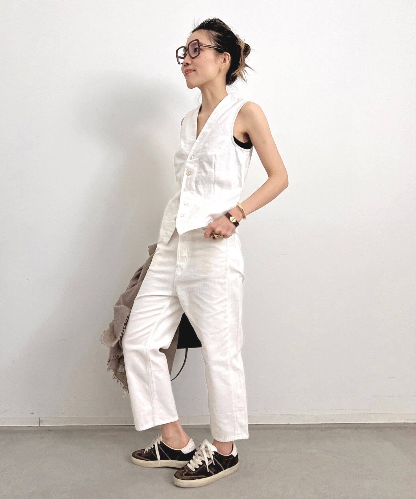 MADISON BLUE/マディソン ブルー】 SLIM FIT VEST（ジレ）｜L  