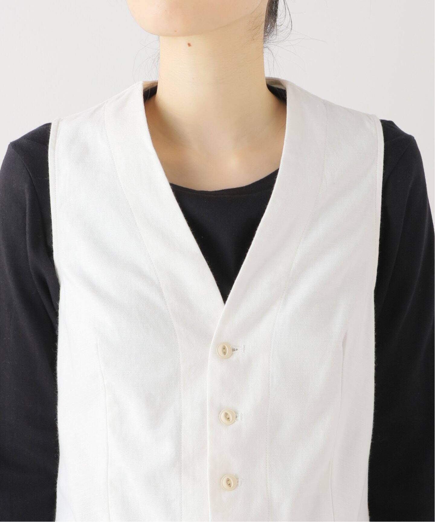 MADISON BLUE/マディソン ブルー】 SLIM FIT VEST（ジレ）｜L 