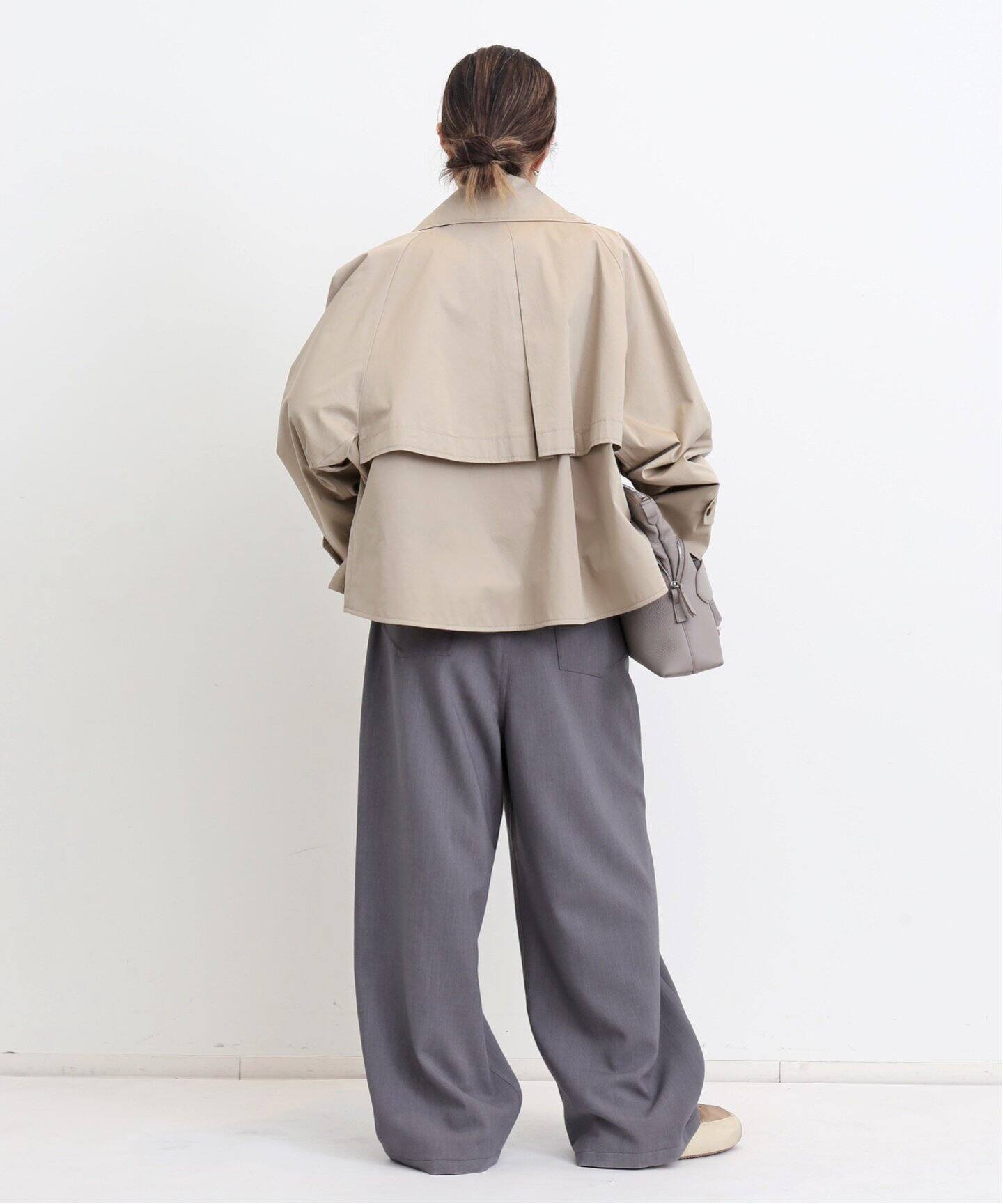 MINITZ/ミニッツ】 SHORT TRENCH COAT（トレンチコート）｜L