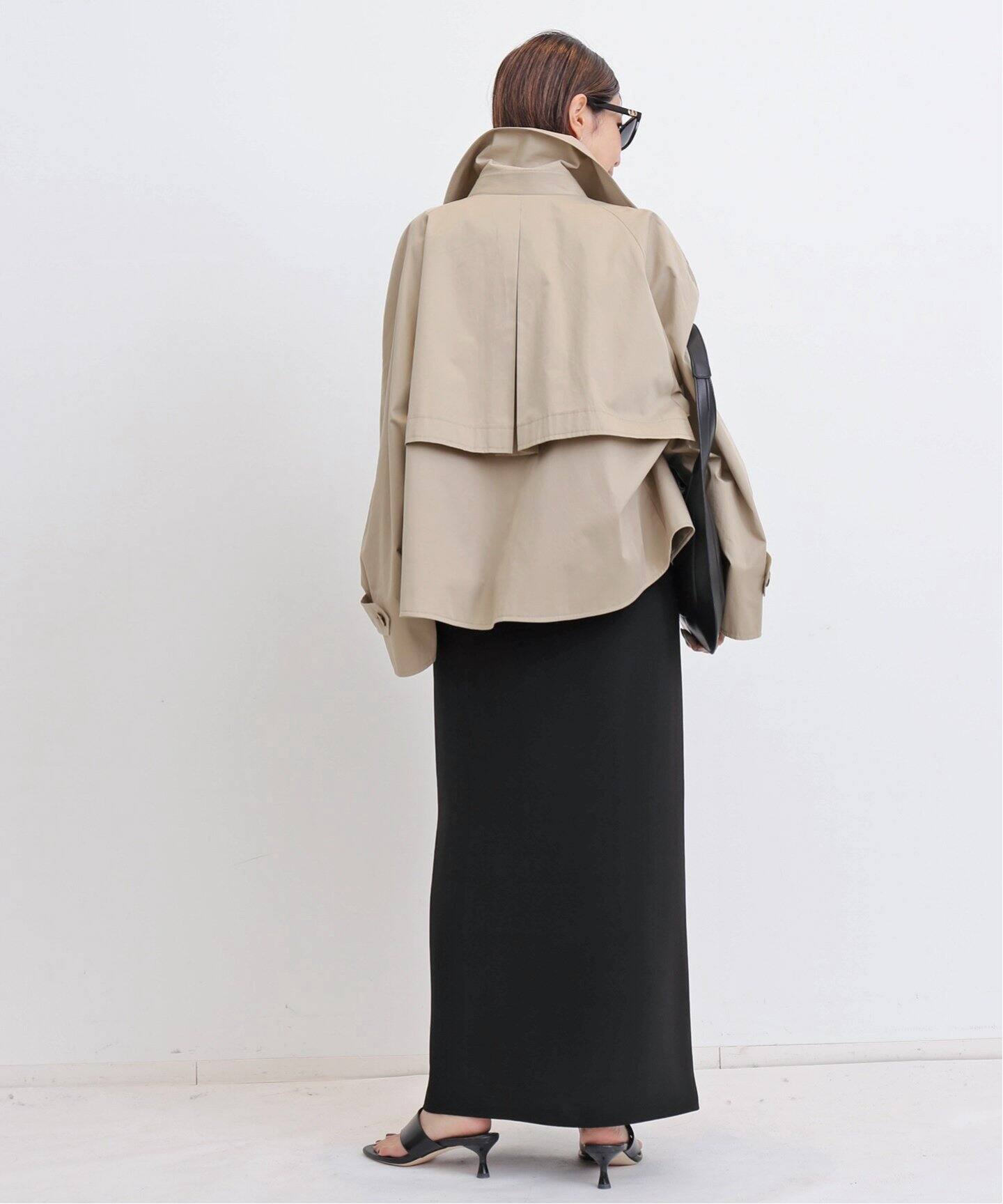 MINITZ/ミニッツ】 SHORT TRENCH COAT（トレンチコート）｜L 