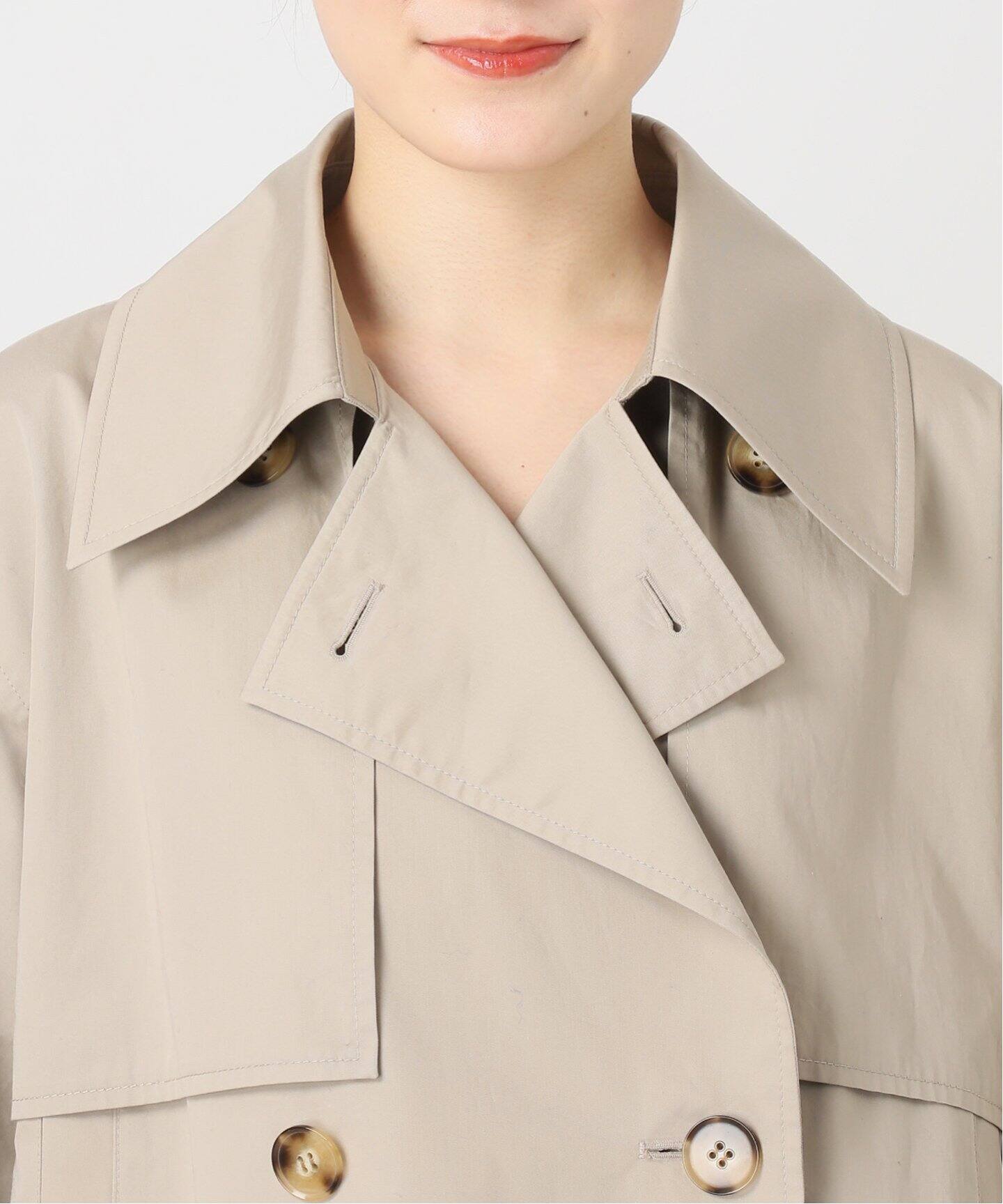 MINITZ/ミニッツ】 SHORT TRENCH COAT（トレンチコート）｜L  