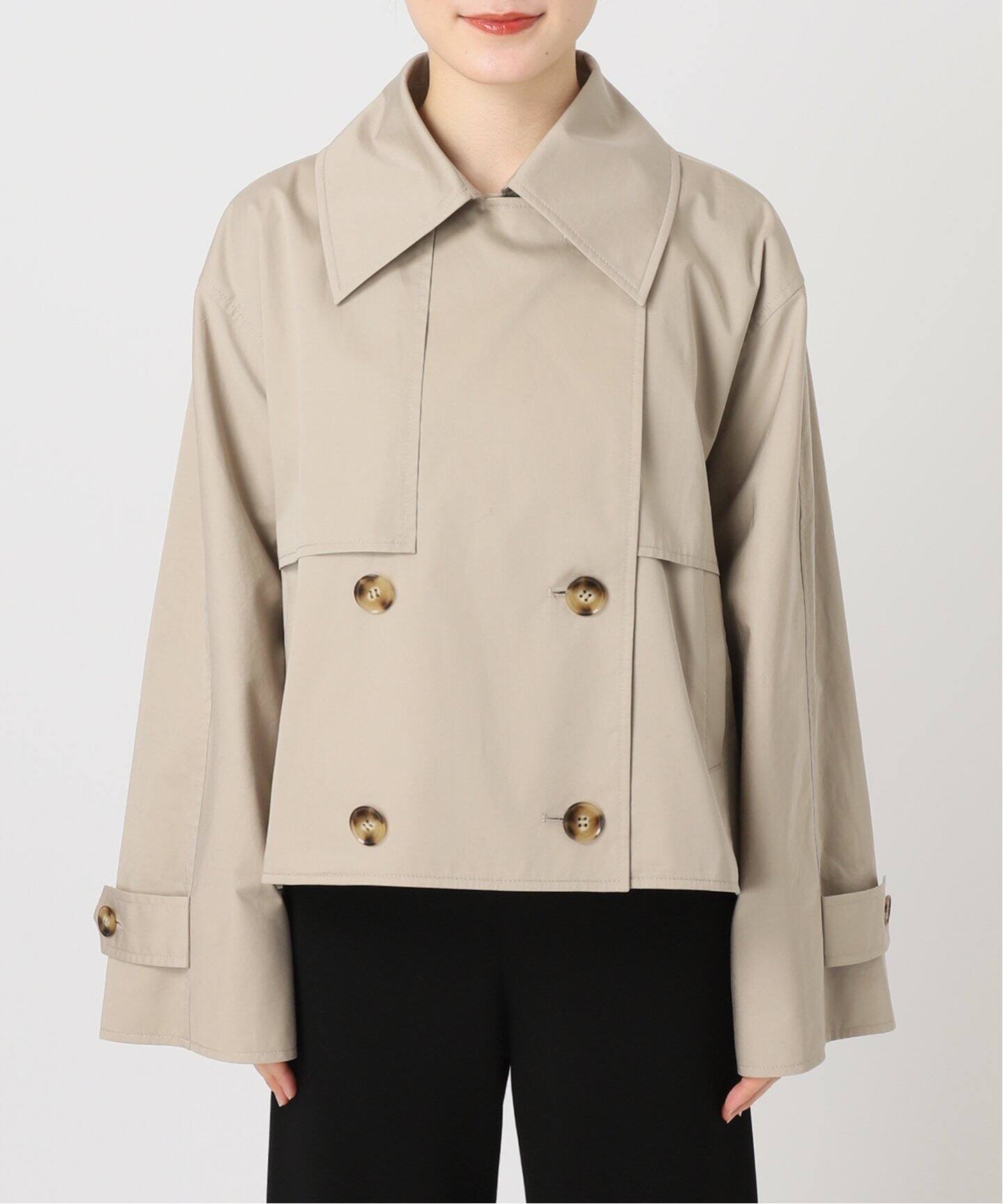 MINITZ/ミニッツ】 SHORT TRENCH COAT（トレンチコート）｜L 