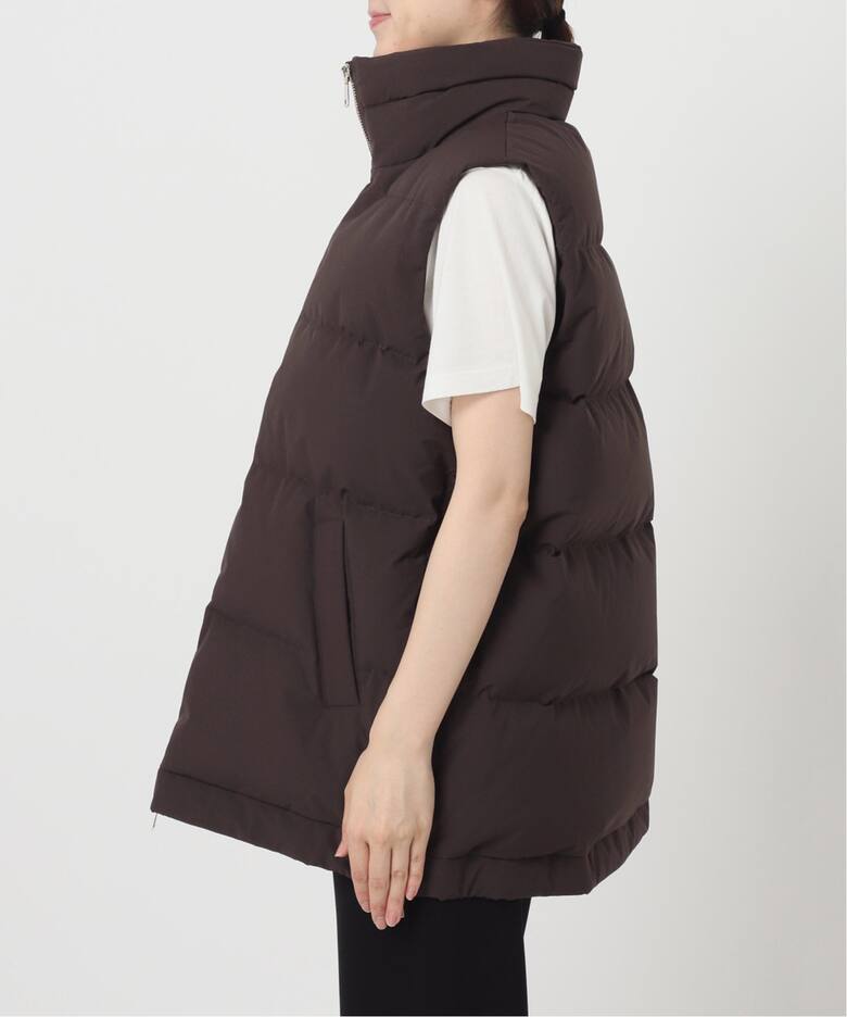 LOU ANDREA/ルー アンドレア】 FAKE MINK VEST（ダウン・中綿ベスト  