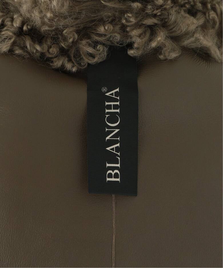 blancha 女らしく ムートンベスト L