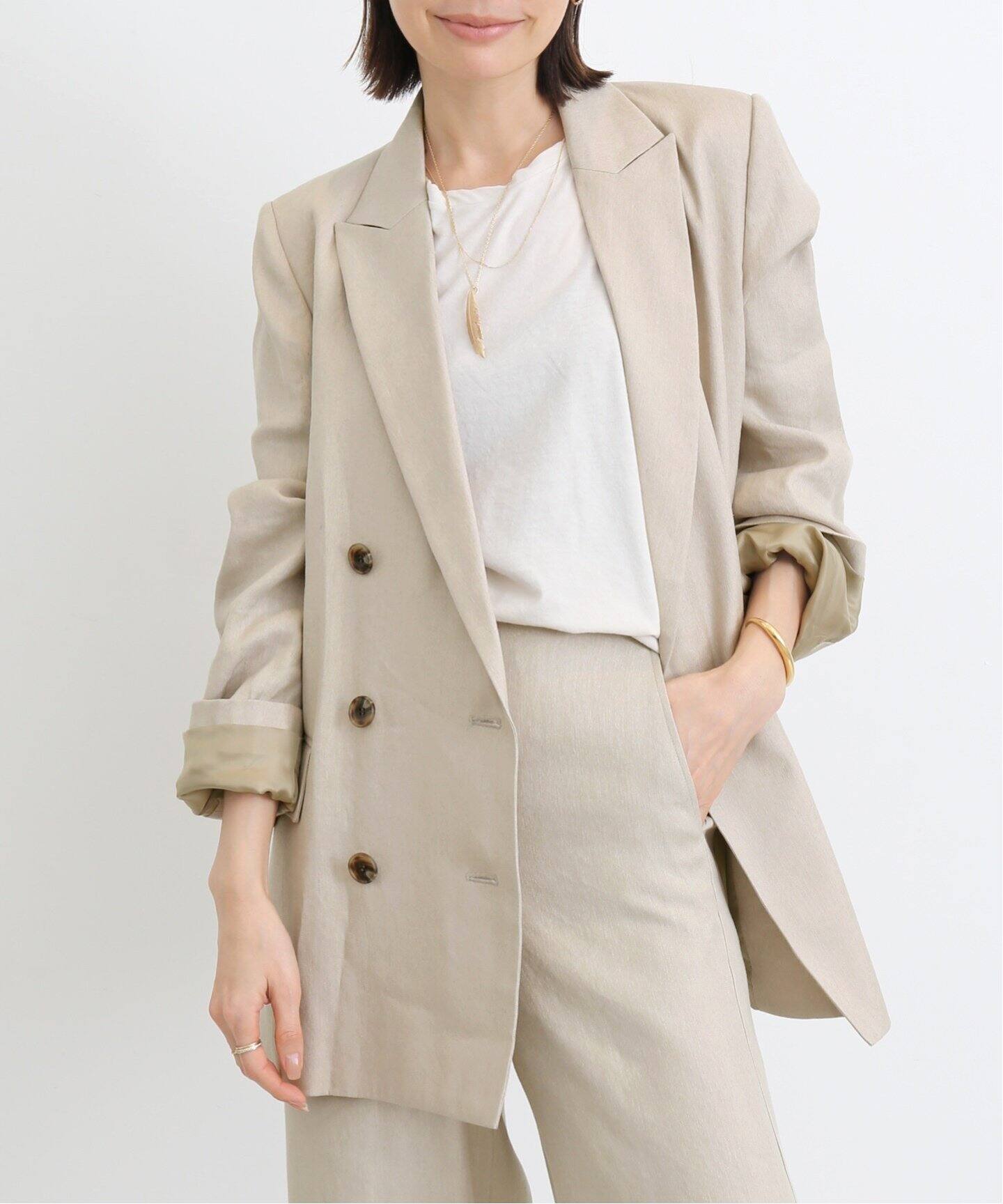 COL PIERROT/コル ピエロ】 SARTI JACKET（スーツ・セットアップ）｜L 