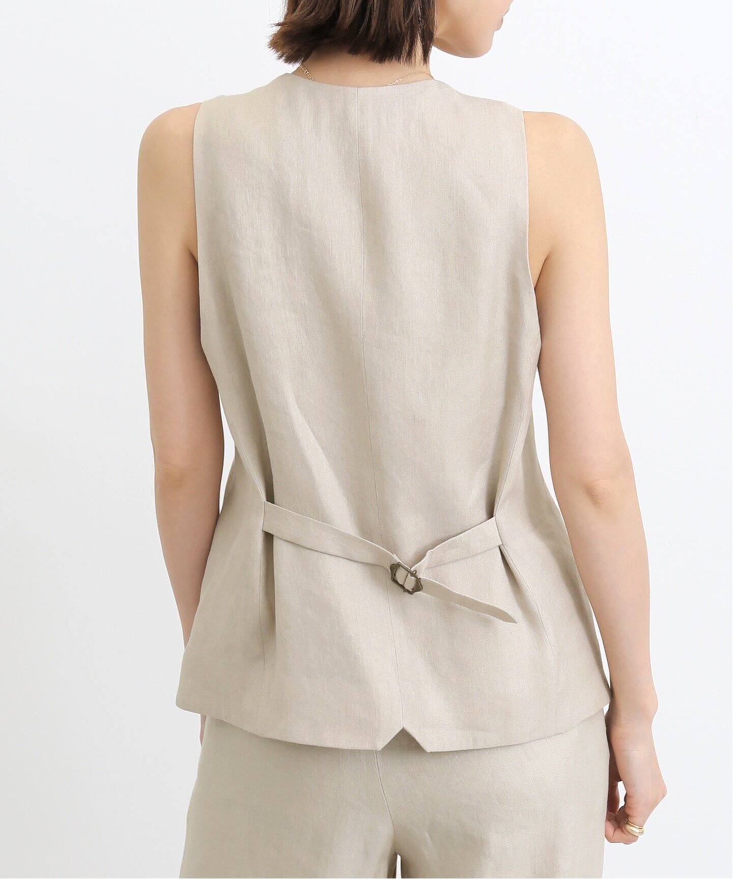L&#39;Appartement DEUXIEME CLASSE - L&#39;Appartement 【コル ピエロ】Georgette Vest COL PIERROT/コル ピエロ】 SARTI VEST（スーツベスト）｜L