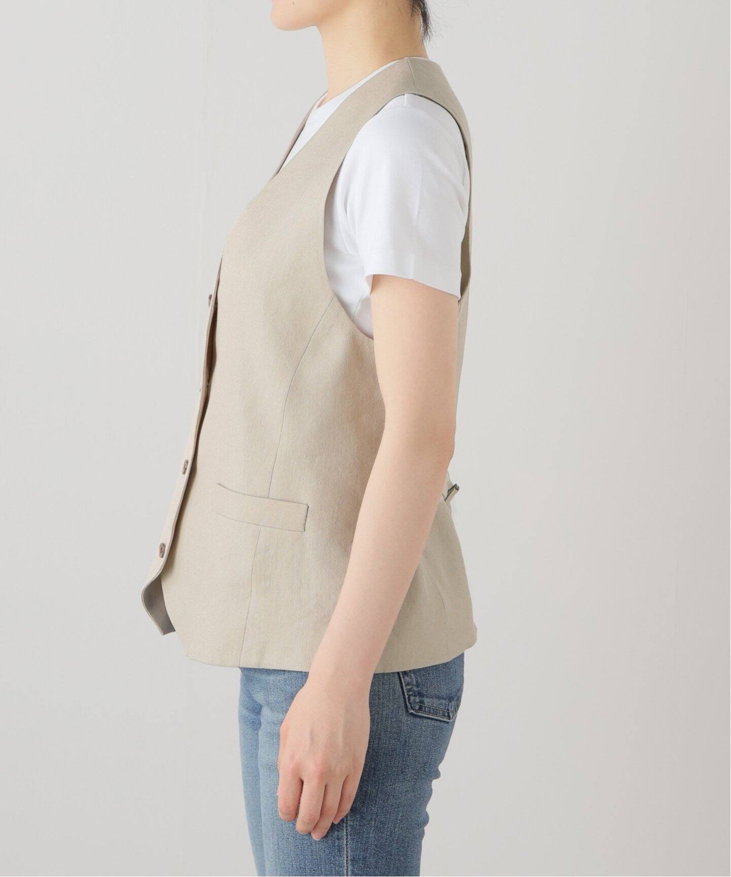 L&#39;Appartement DEUXIEME CLASSE - L&#39;Appartement 【コル ピエロ】Georgette Vest Georgette Vest（ジレ）｜L'Appartement（アパルトモン）の通販