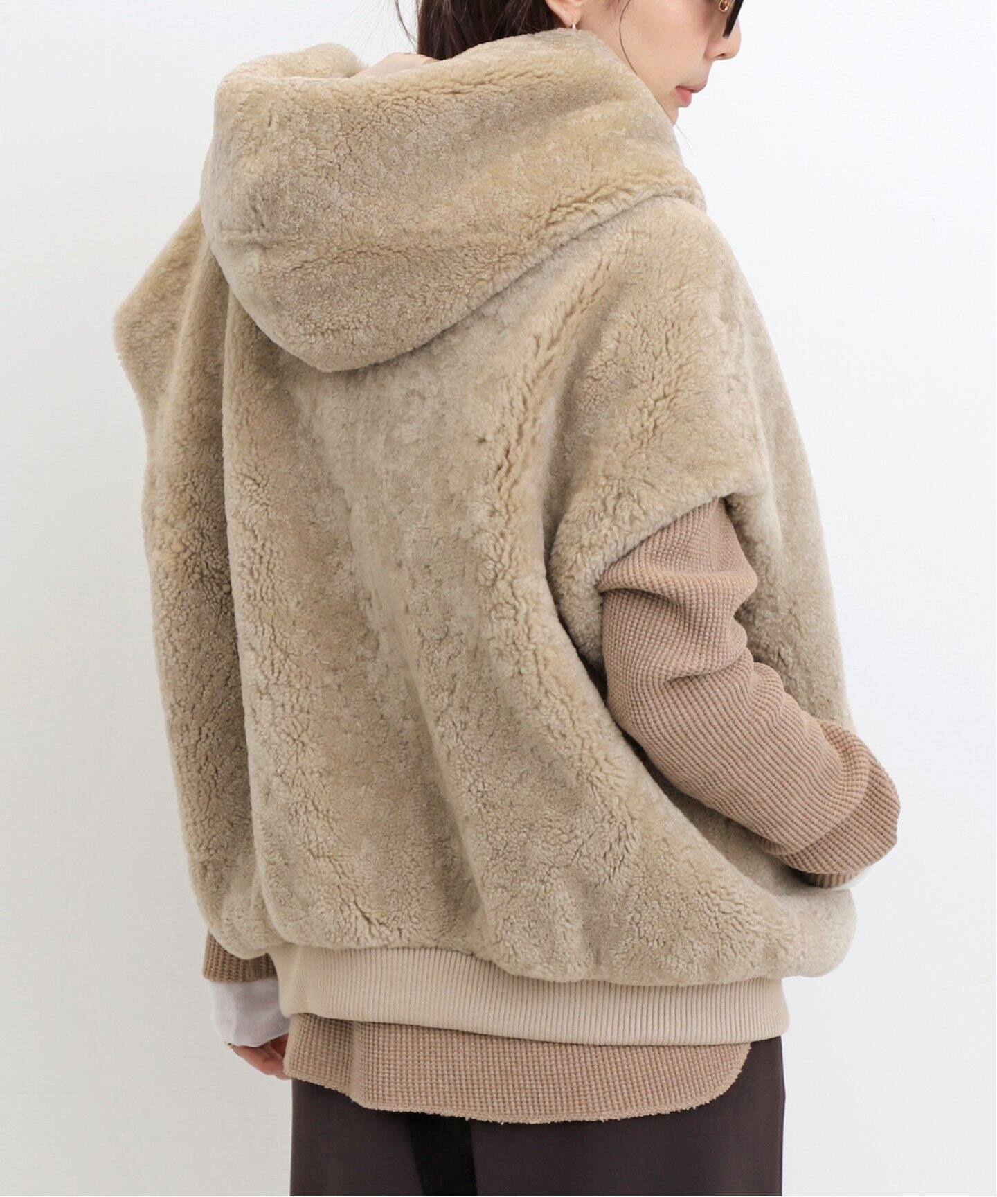 VENTCOUVERT/ ヴァンクヴェール】MOUTON VEST（その他ブルゾン  