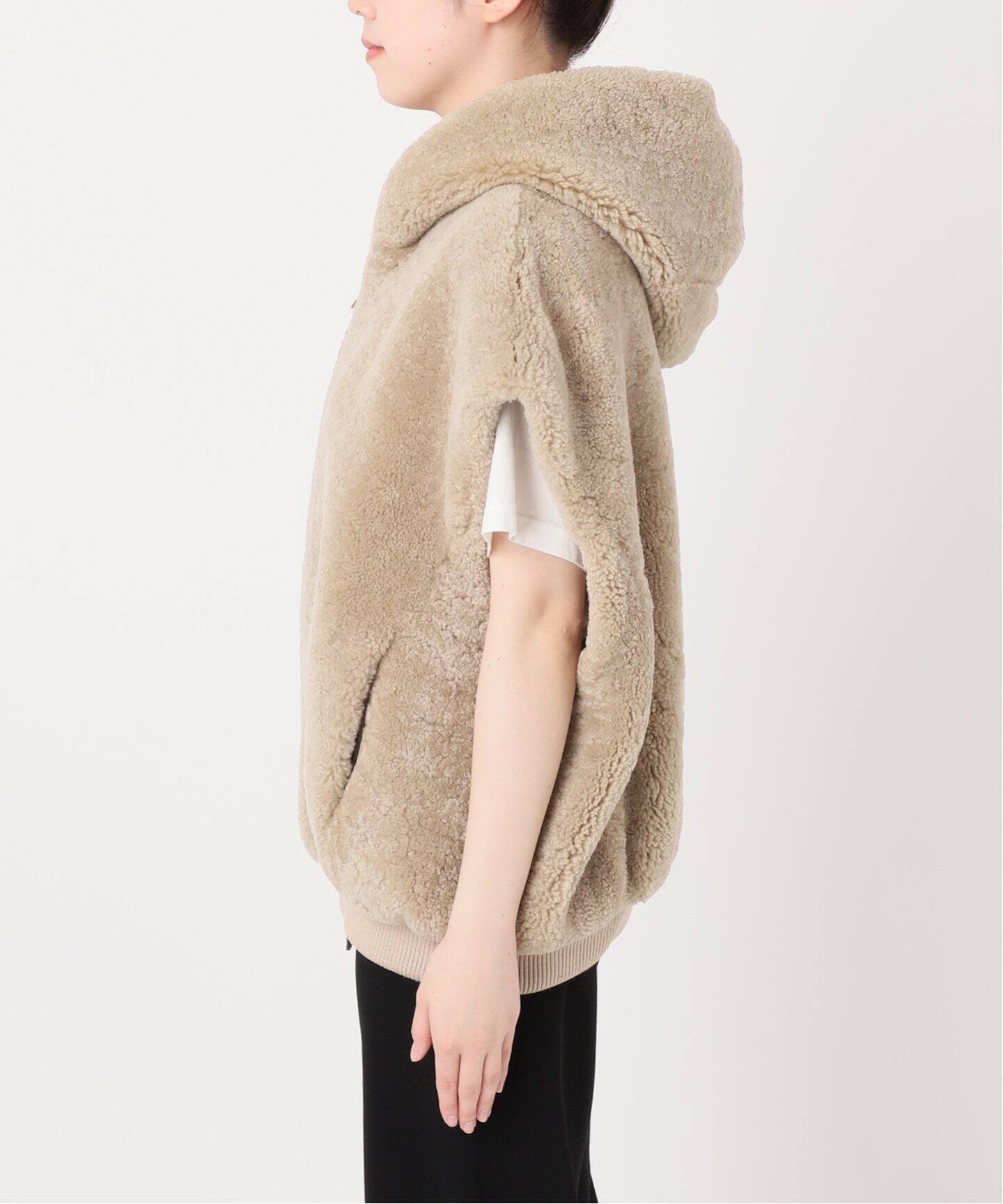 VENTCOUVERT/ ヴァンクヴェール】MOUTON VEST（その他ブルゾン  