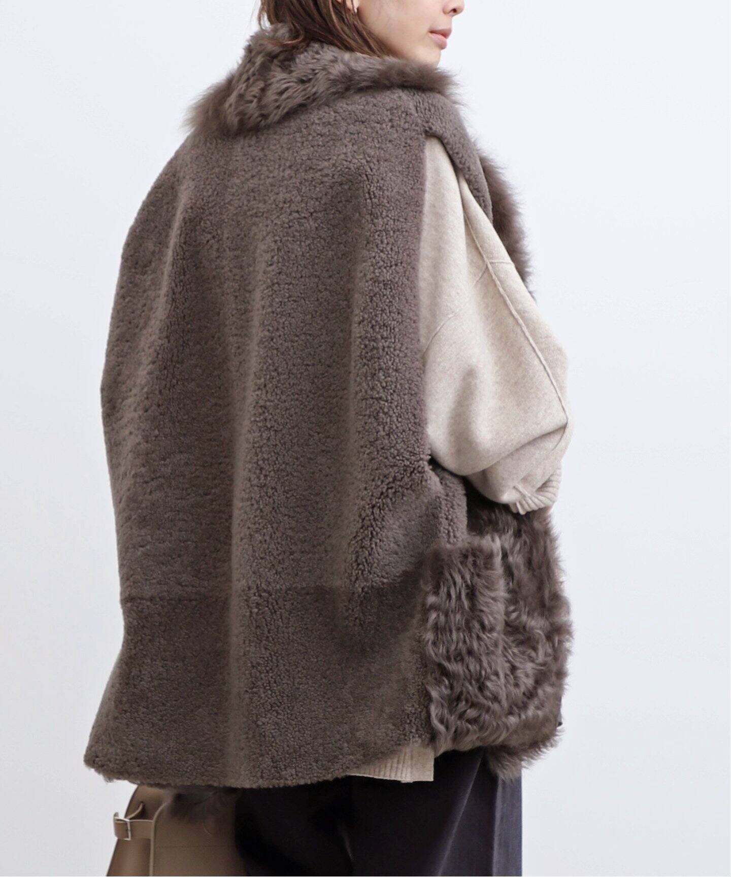 BLANCHA/ブランカ】 MOUTON VEST（ベスト）｜L 