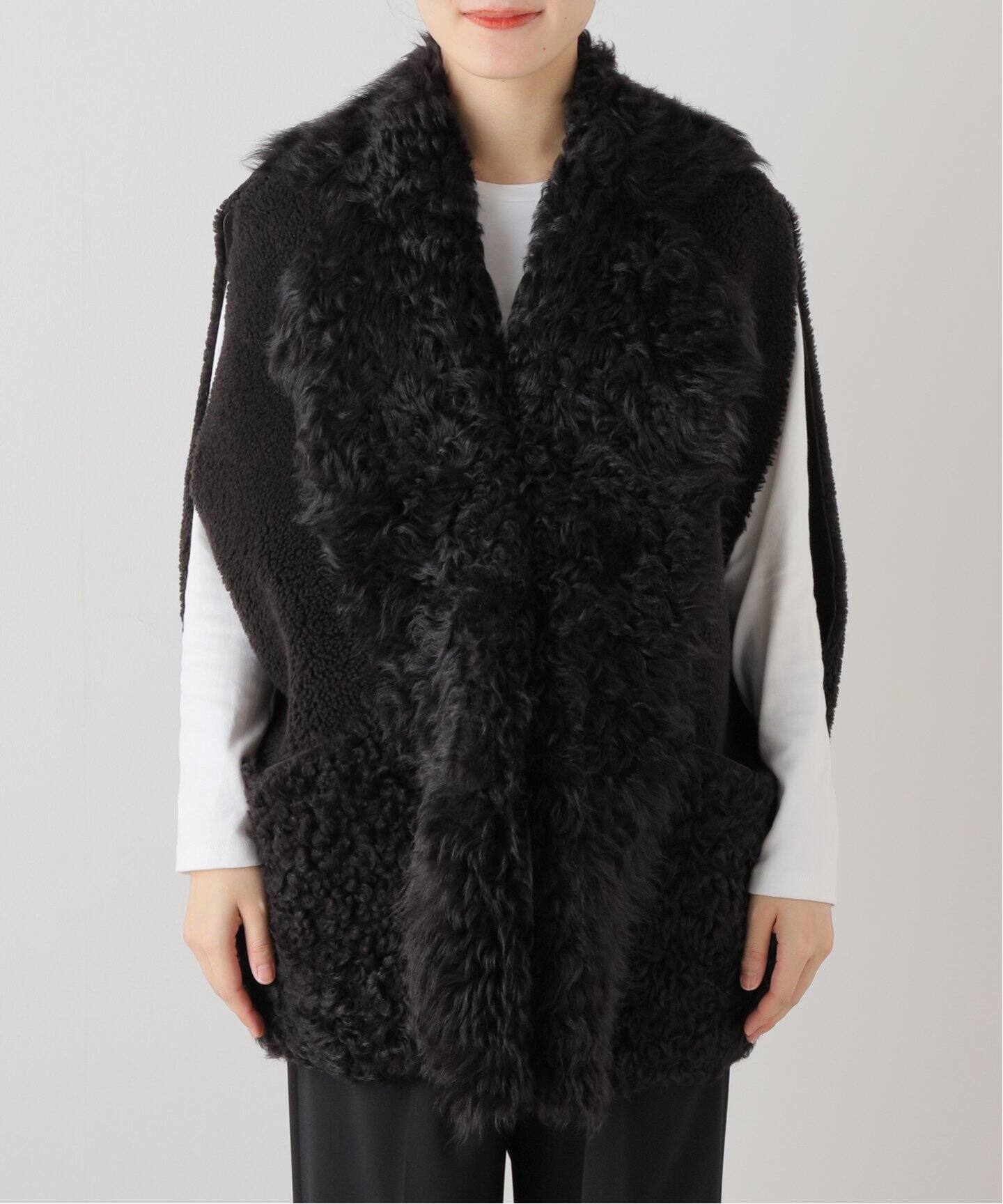 BLANCHA/ブランカ】 MOUTON VEST（ベスト）｜L 