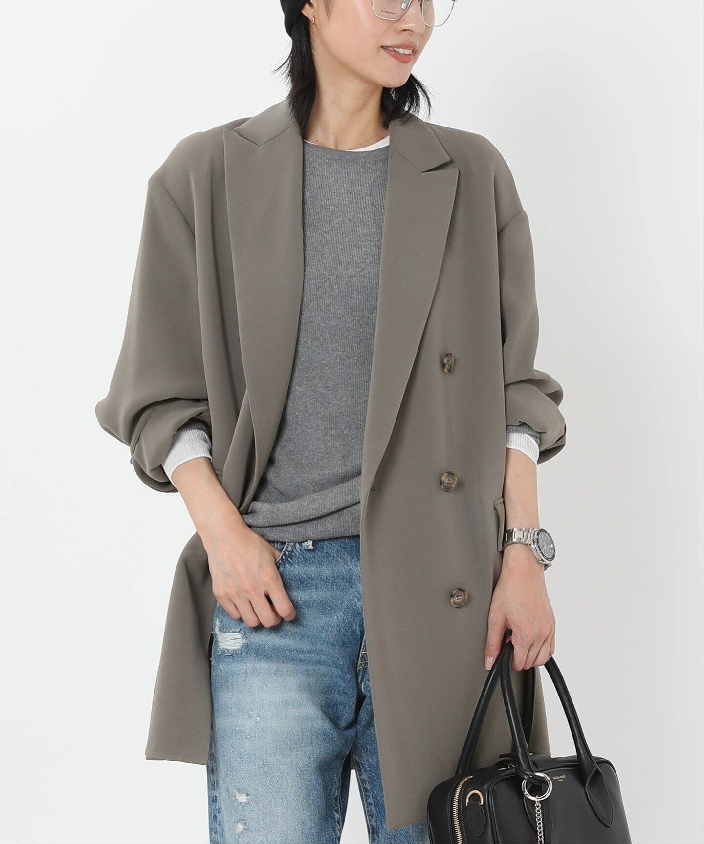 ダブルブレストジャケット（テーラードジャケット）｜AP STUDIO  