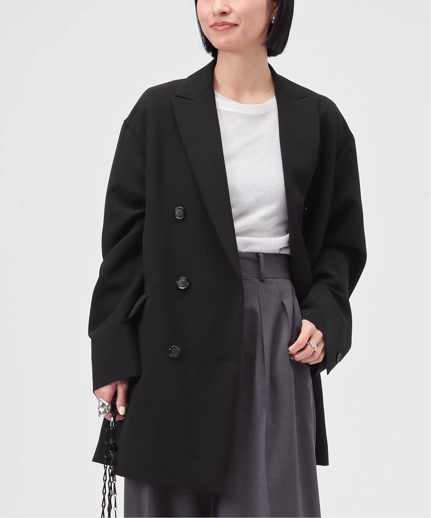 ダブルブレストジャケット（テーラードジャケット）｜AP STUDIO  