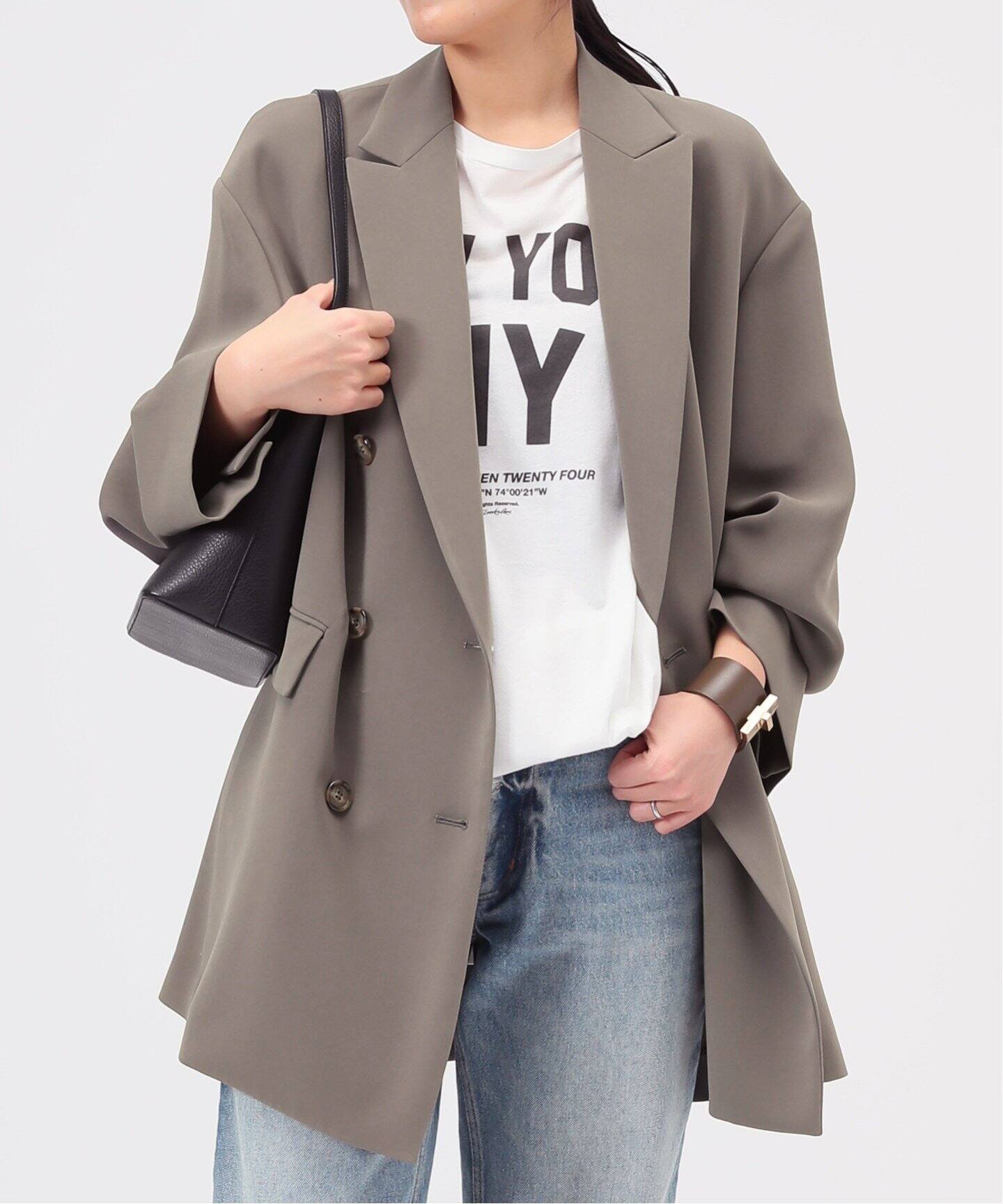 ダブルブレストジャケット（テーラードジャケット）｜AP STUDIO  