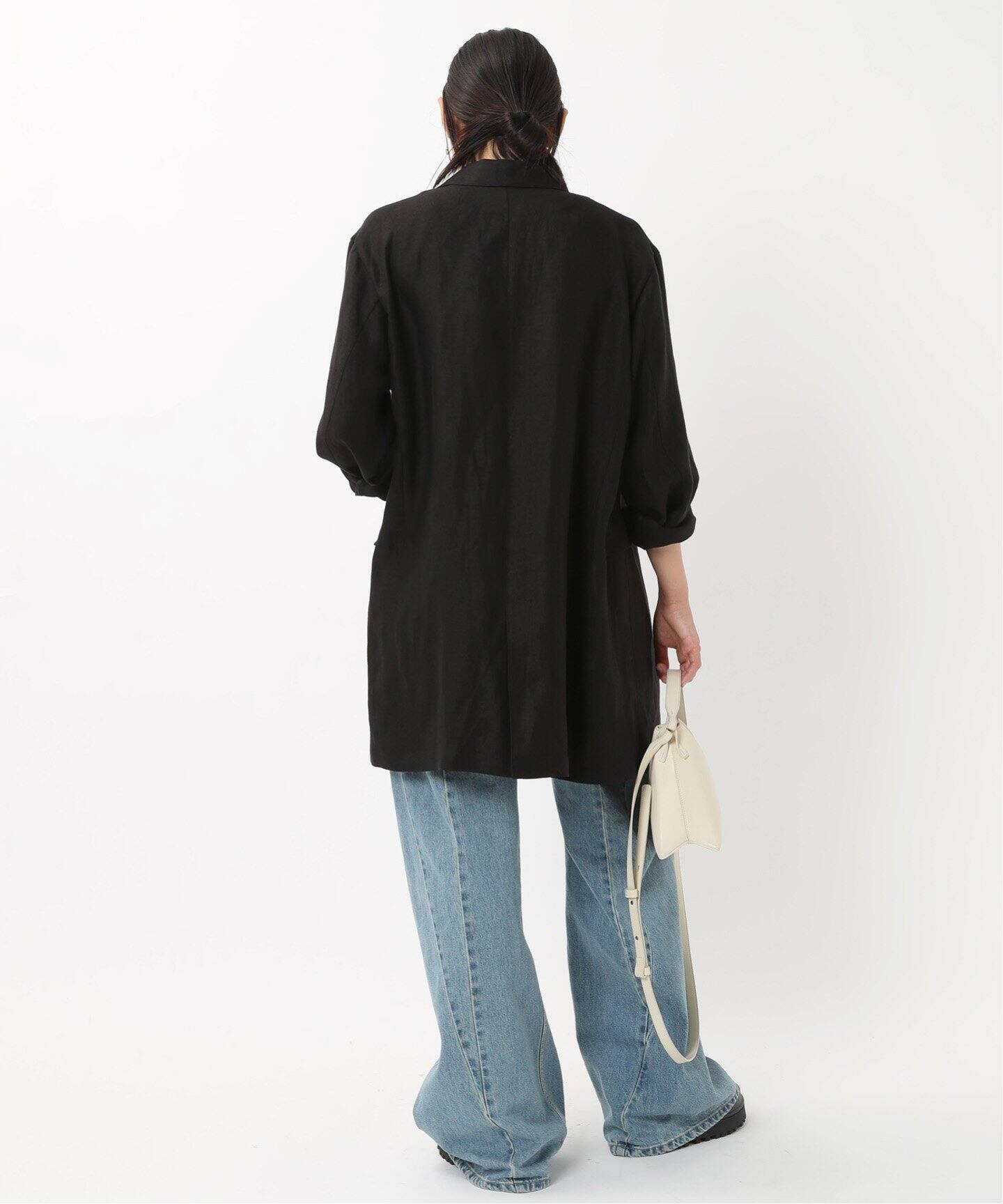 追加リネンミックスライトジャケット（テーラードジャケット）｜AP