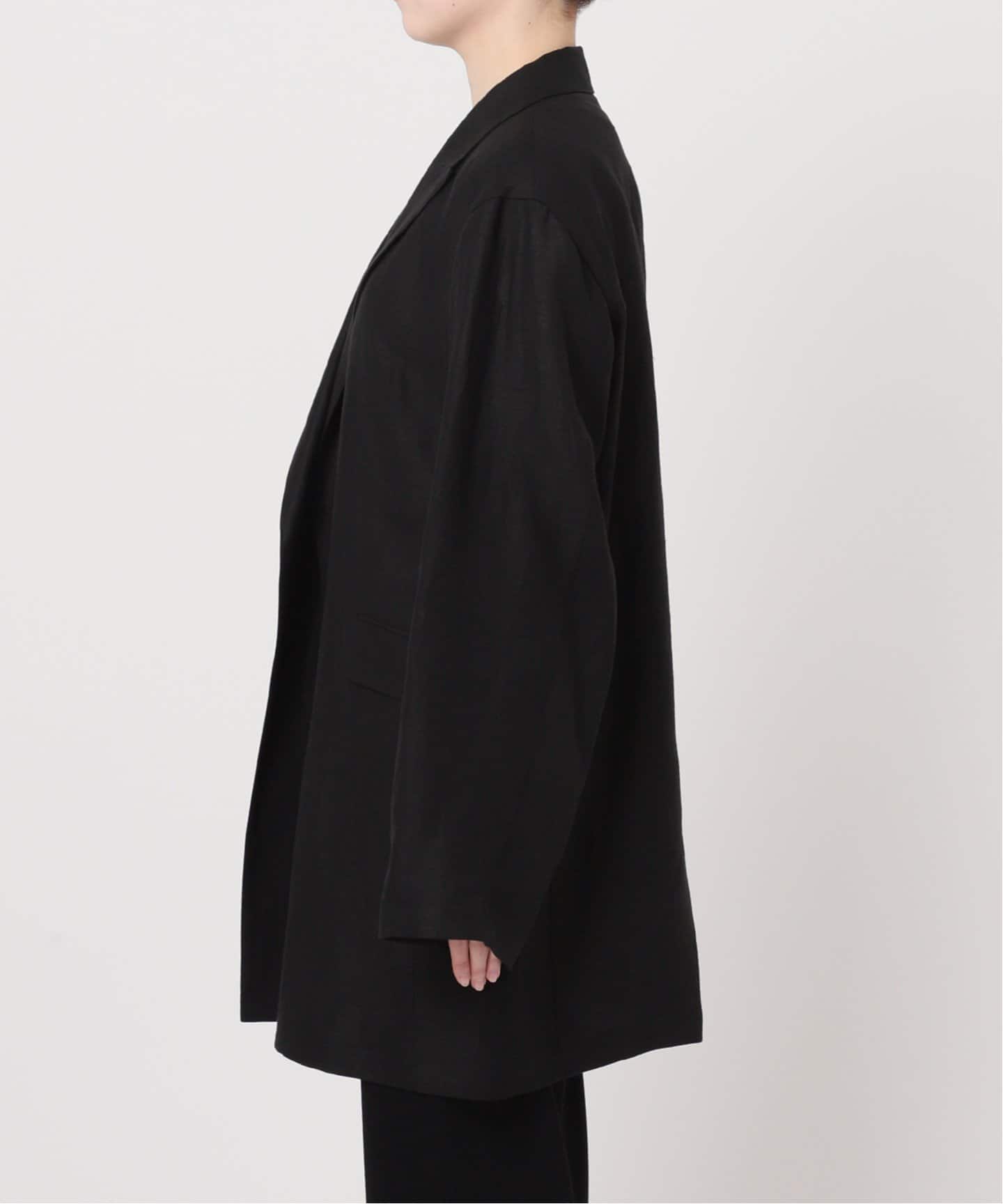 追加リネンミックスライトジャケット（テーラードジャケット）｜AP