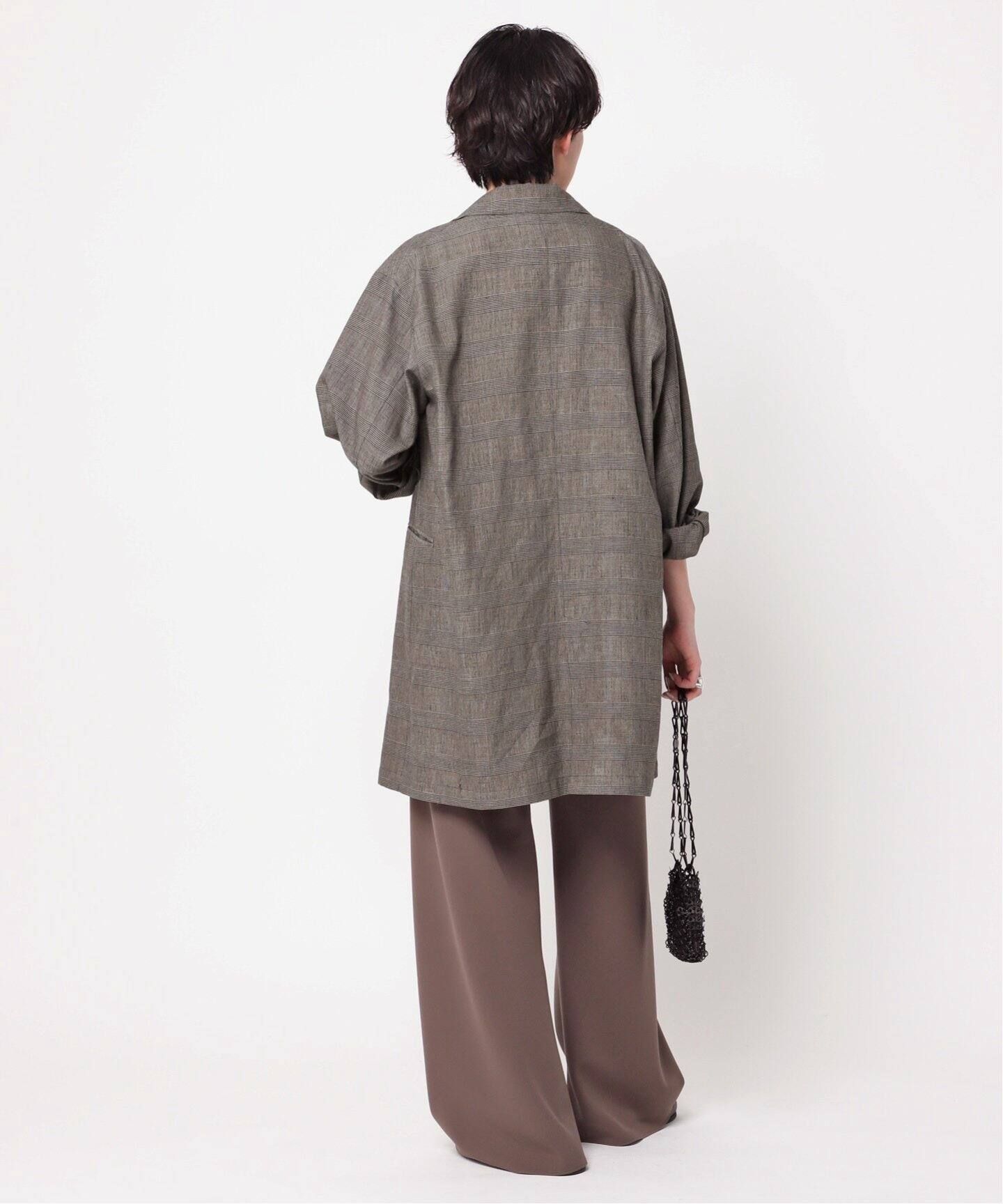 Newリネンプレイドジャケット（テーラードジャケット）｜AP STUDIO  