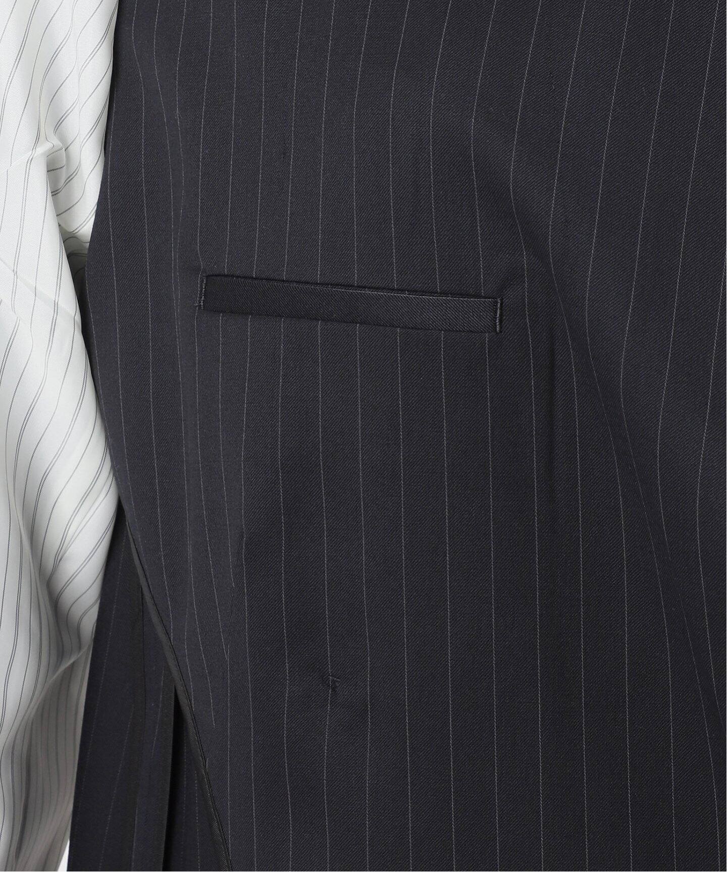 ストライプダブルブレストジャケット（テーラードジャケット）｜AP 