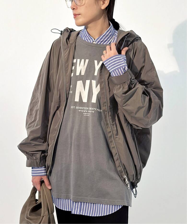 メモリーコクーンパーカー（ナイロンジャケット）｜AP STUDIO  