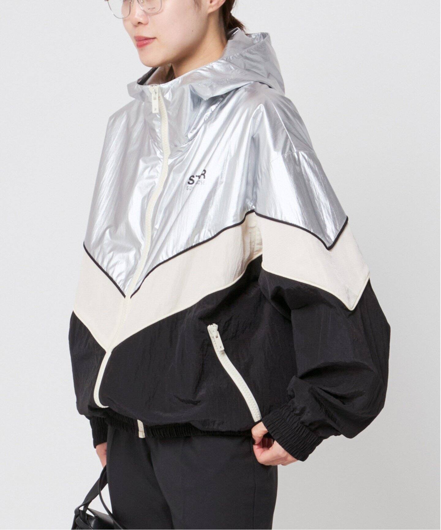 ゴールデングース】 PATCHWORK WINDBREAKER