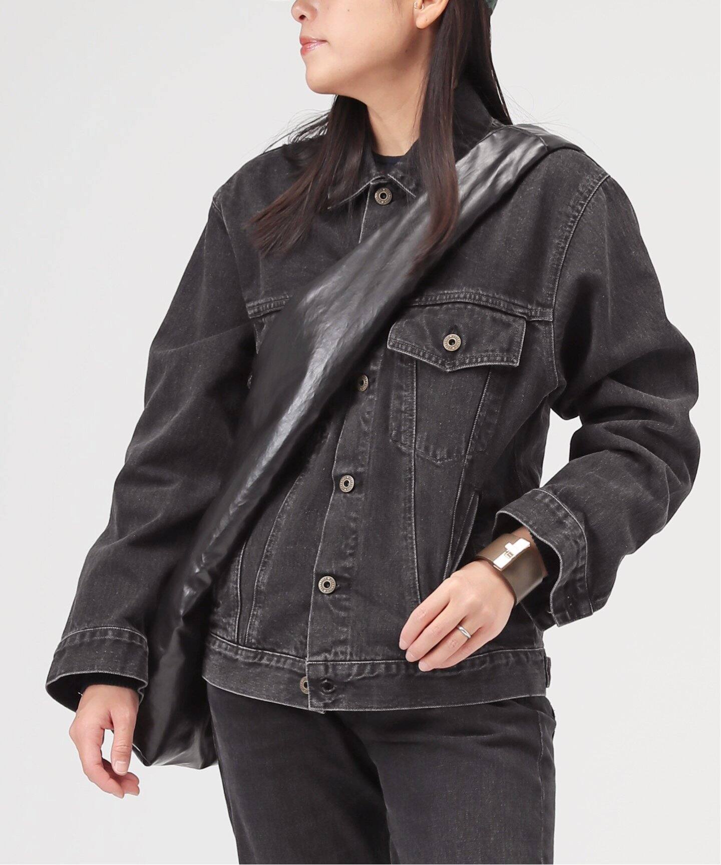 JOHNBULL/ジョンブル】ブラックデニムジャケット（デニムジャケット  