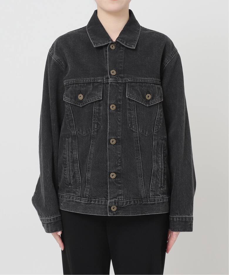 JOHNBULL/ジョンブル】ブラックデニムジャケット（デニムジャケット  