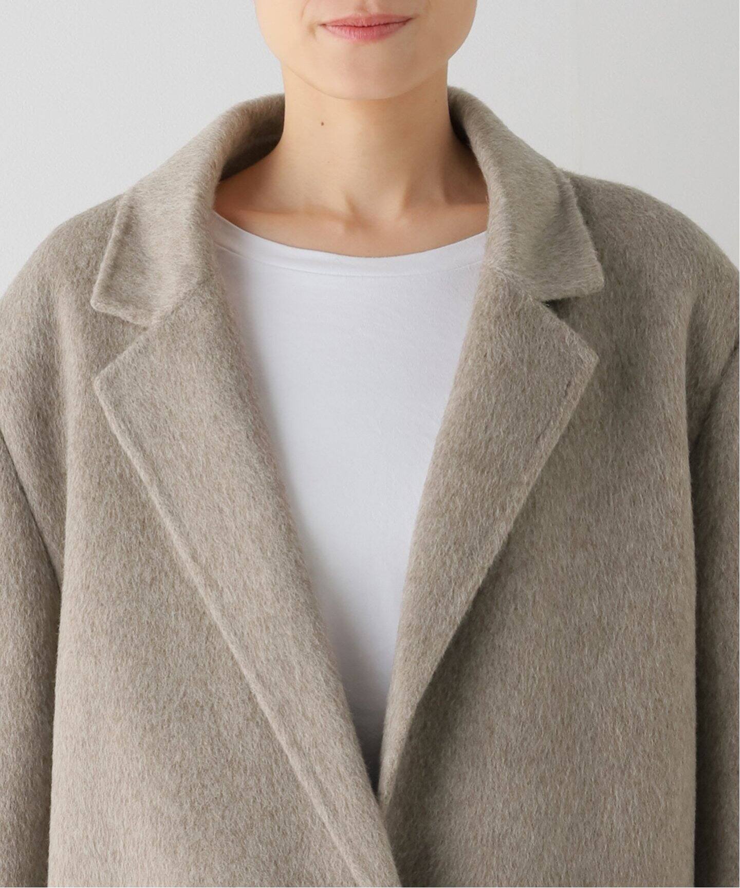 【あ様用】AP STUDIO ベージュウールシャツ AP STUDIO（エーピーストゥディオ）の「ベージュウールシャツ（シャツ