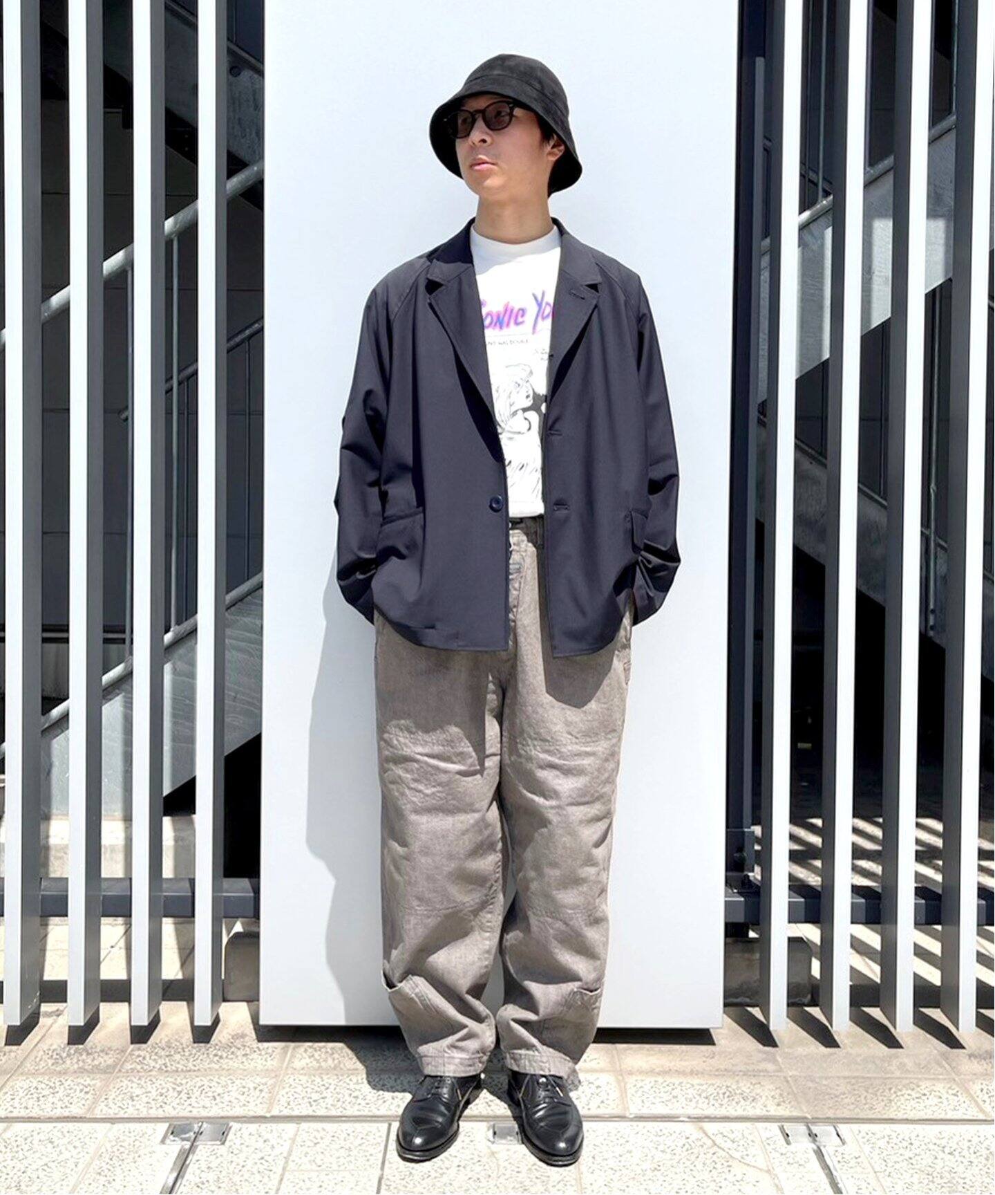 UNTRACE / アントレース】WASHABLE TROPICAL STRETCH JACKET 