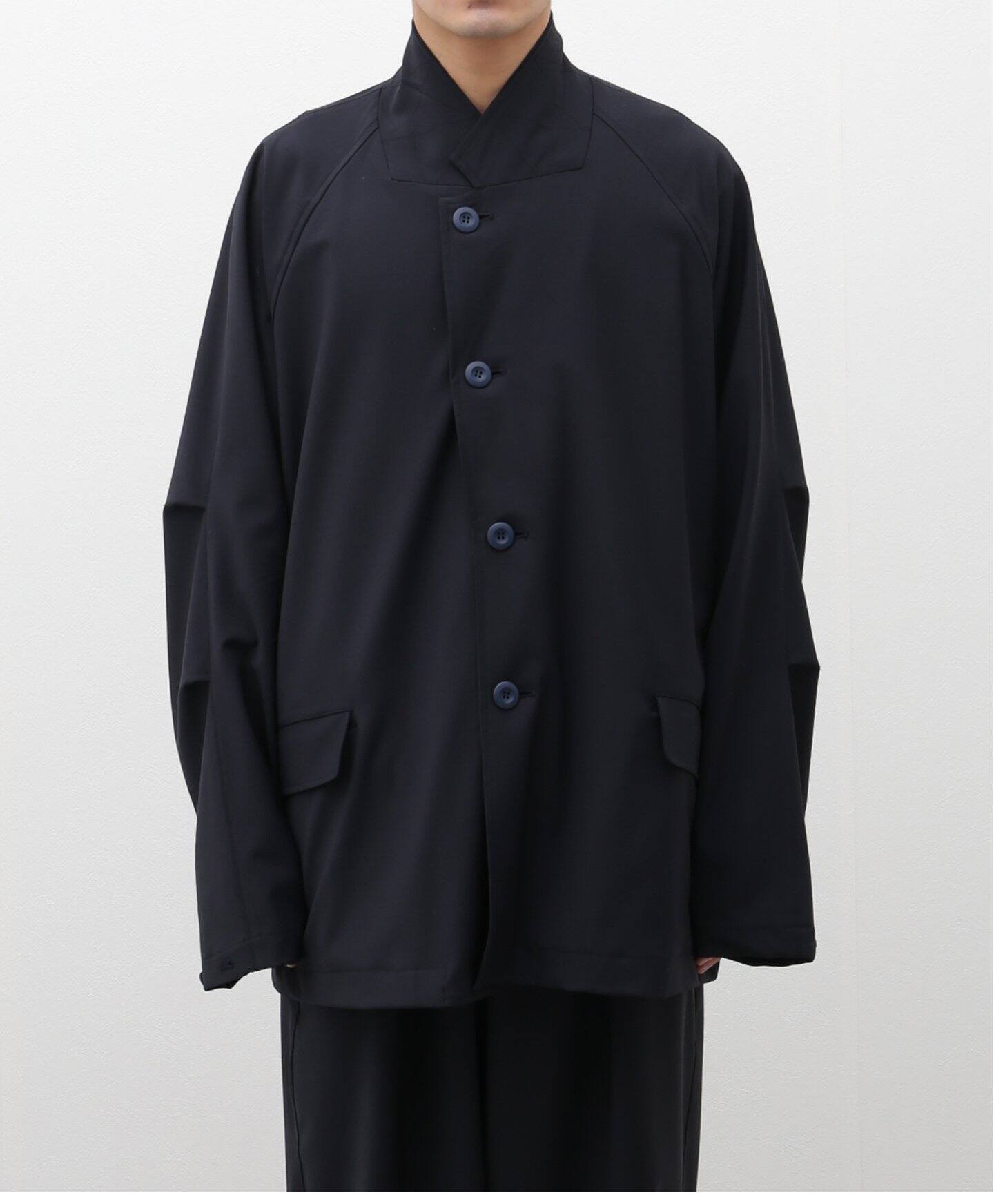 UNTRACE / アントレース】WASHABLE TROPICAL STRETCH JACKET 