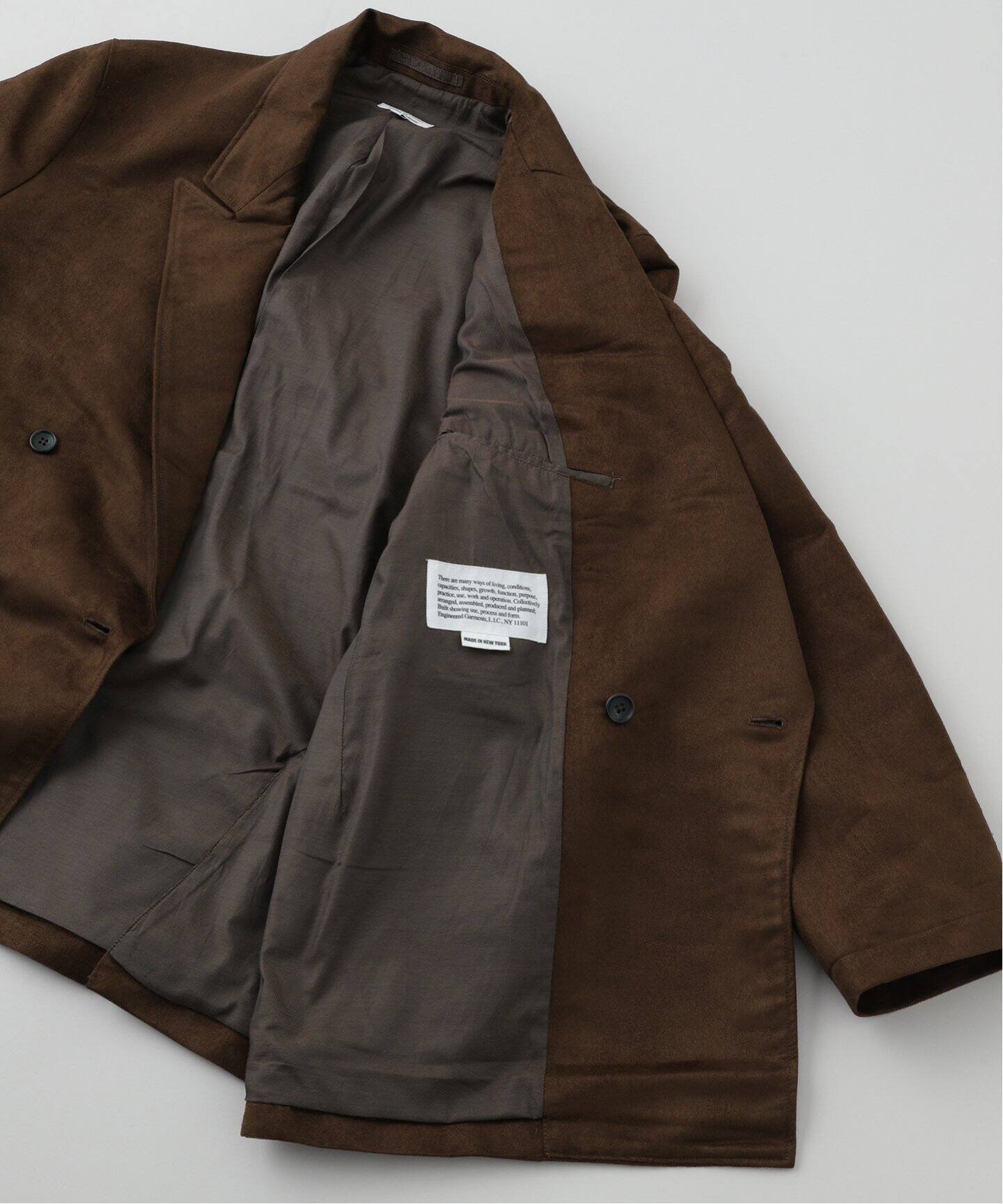 ENGINEERED GARMENTS for JOURNAL STANDARD DBL Peak Jacket