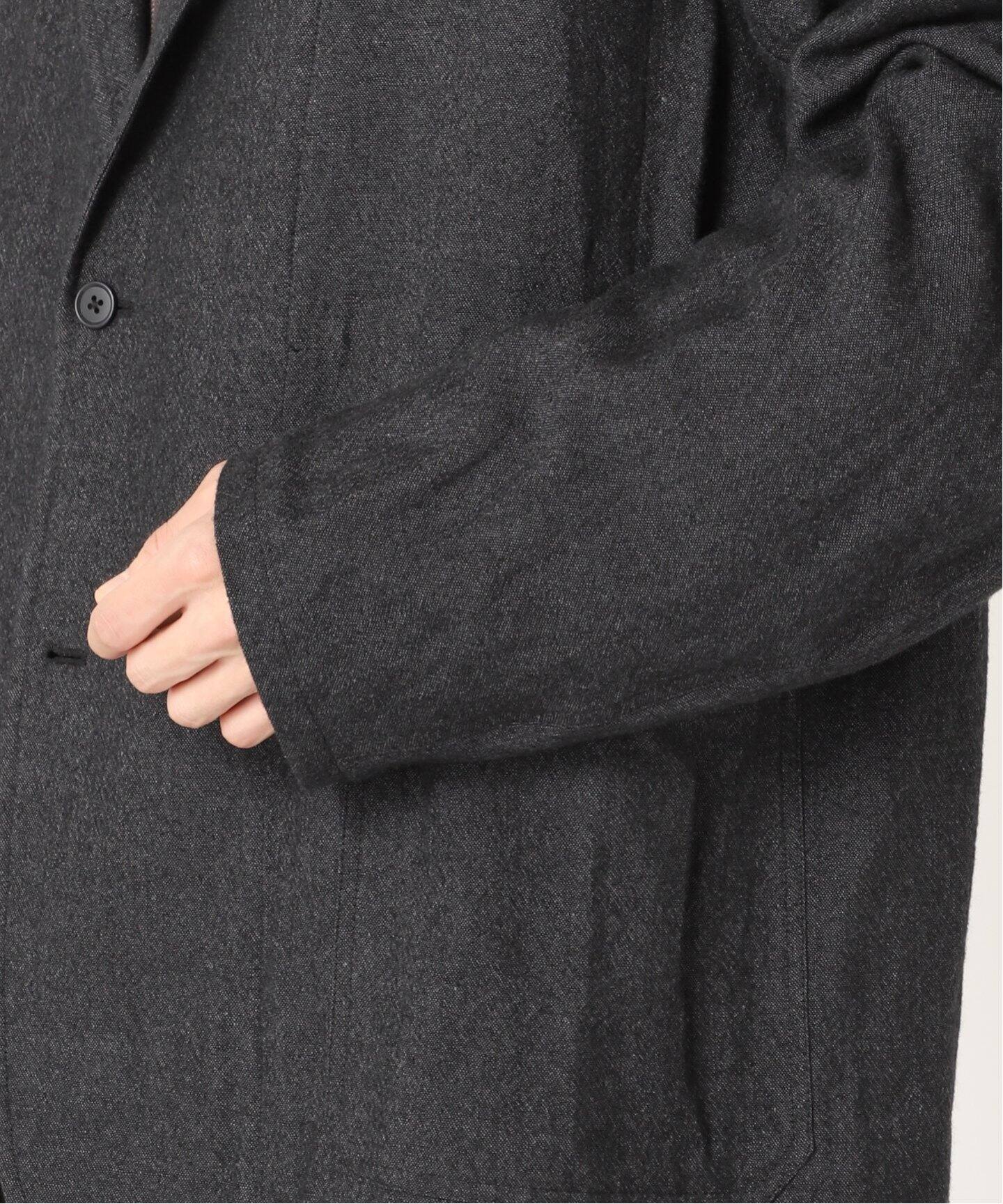 FOLL / フォル】washed wool linen light jacket（テーラード